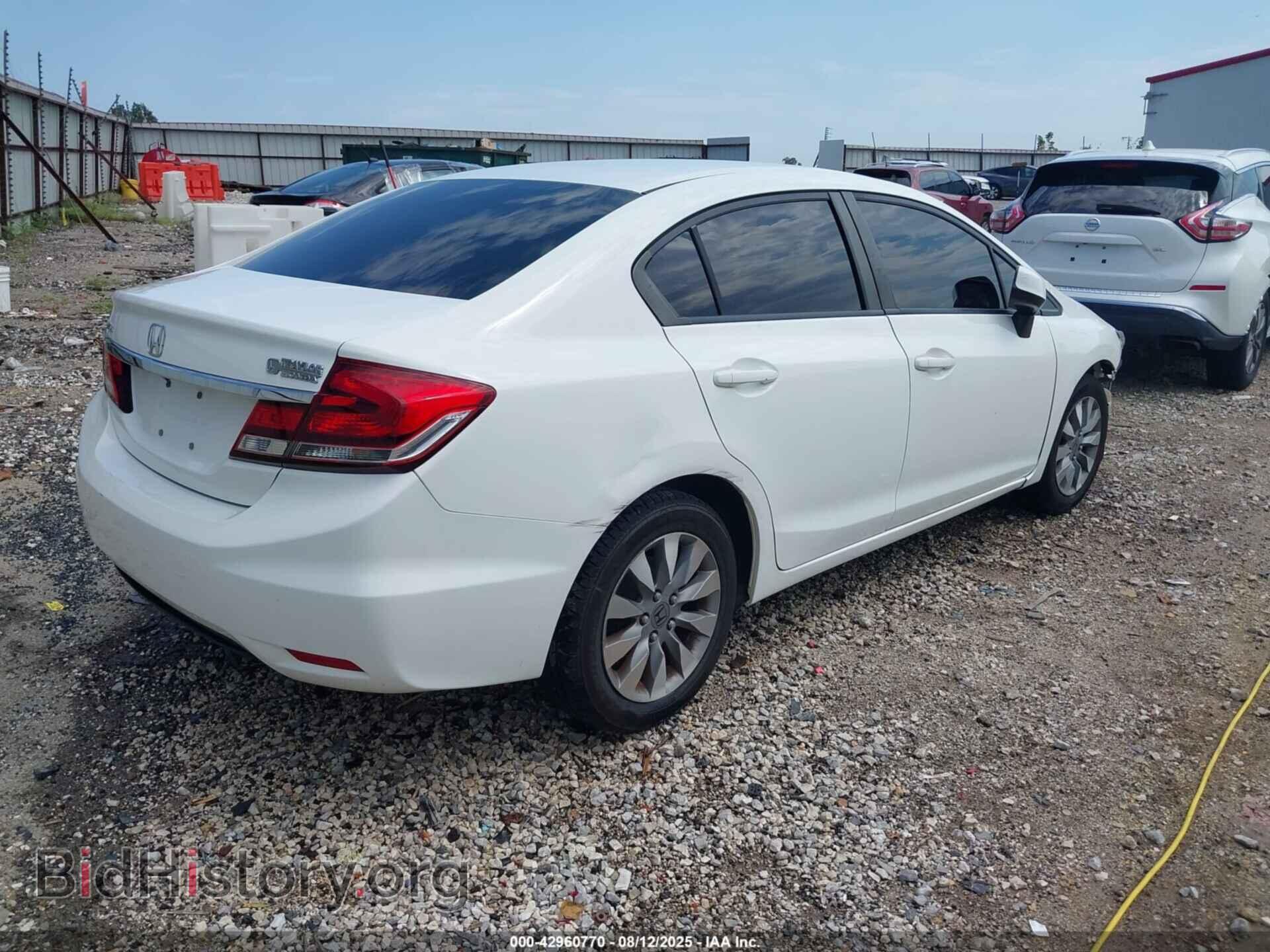2013 HONDA CIVIC - VIN: 19XFB2F59DE067471 - Фото 4