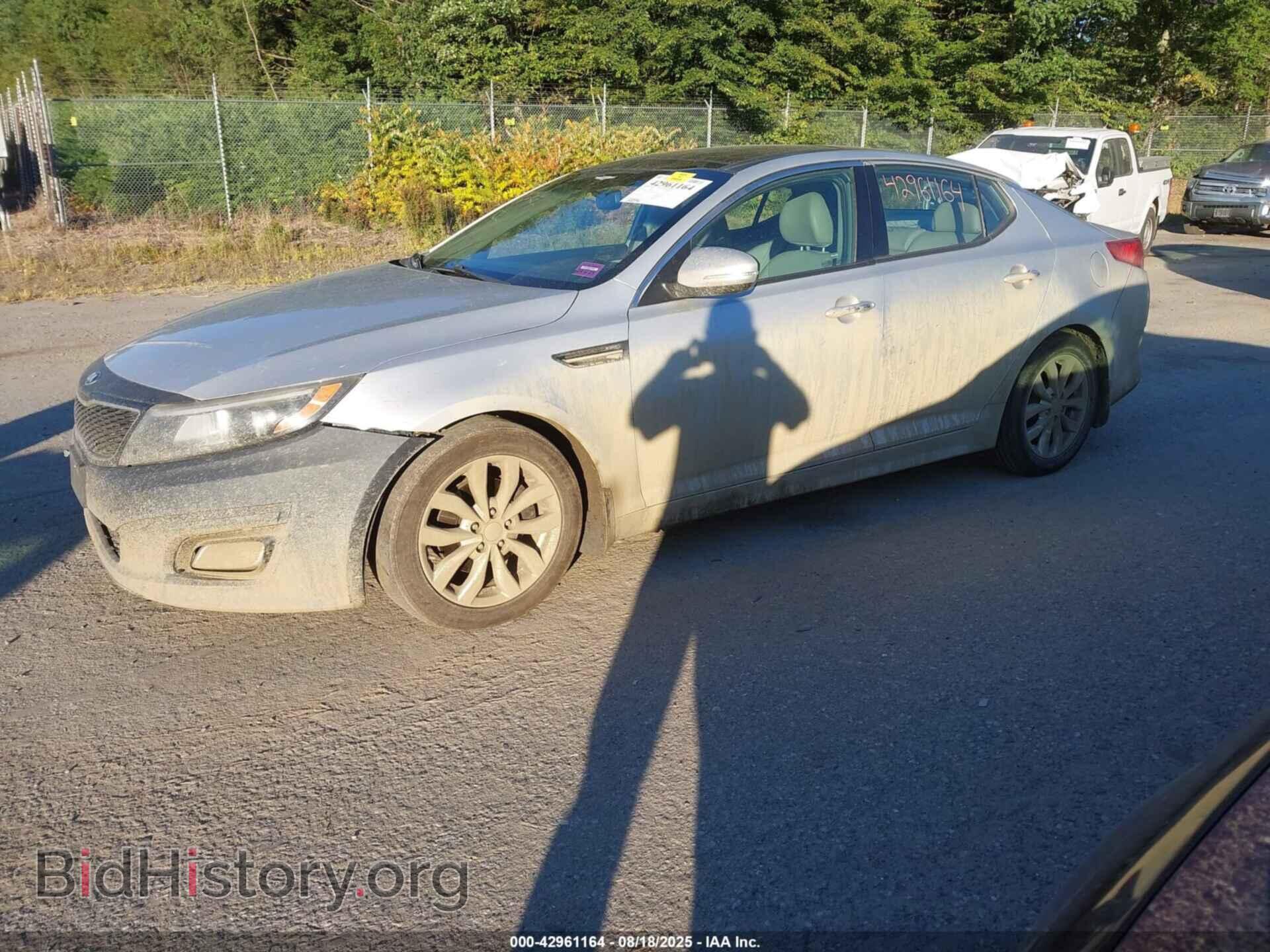 2014 KIA OPTIMA - VIN: 5XXGN4A72EG262823 - Фото 2