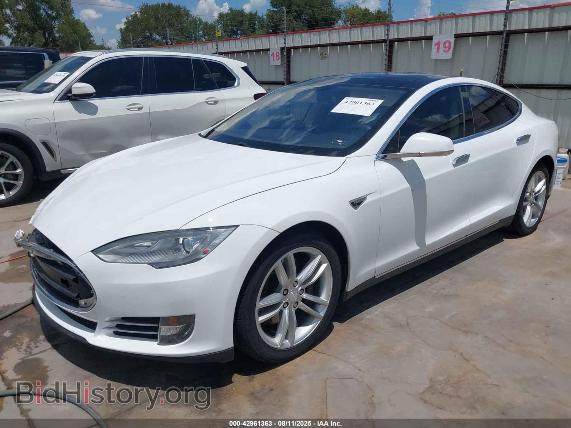 2013 TESLA MODEL S - VIN: 5YJSA1AC5DFP12158 - Photo 2
