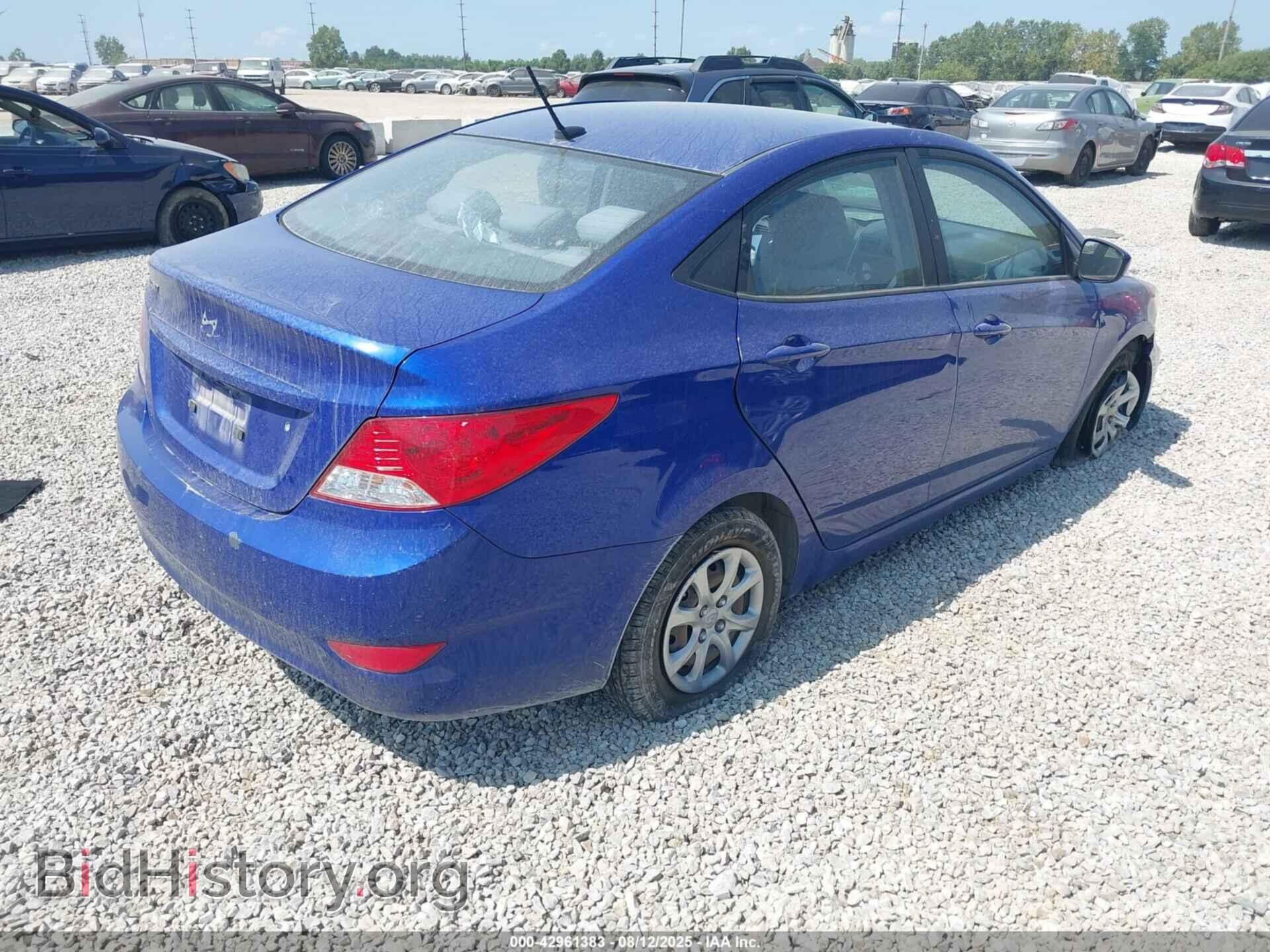 2014 HYUNDAI ACCENT - VIN: KMHCT4AE1EU684638 - Фото 4