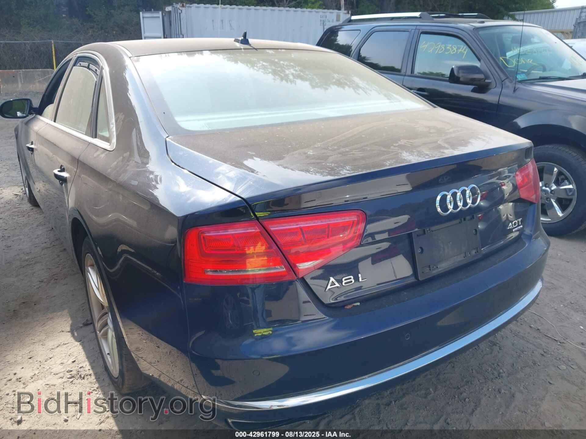 2013 AUDI A8 L - VIN: WAUR2AFD1DN017462 - Фото 3