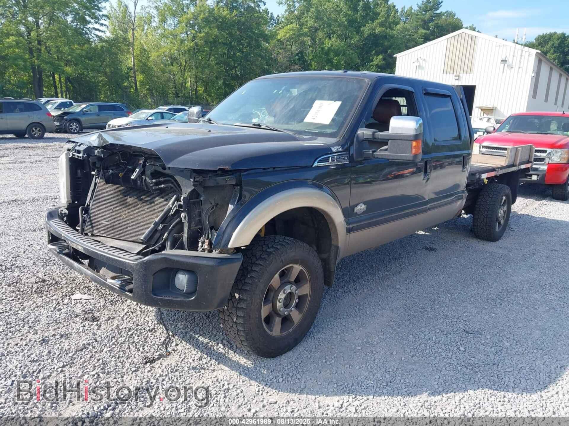 2011 FORD F-250 - VIN: 1FT7W2B61BEB64518 - Фото 2