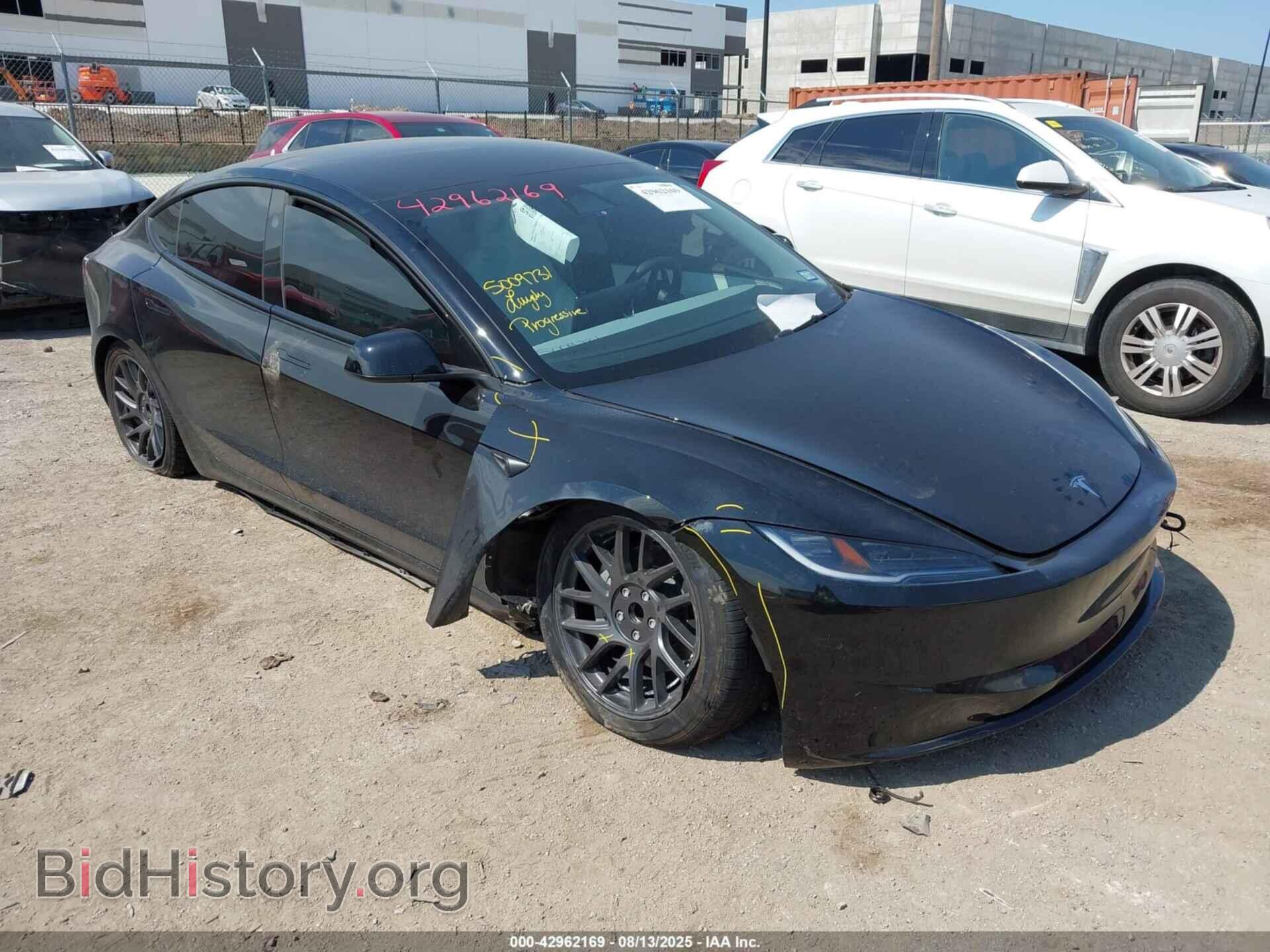 Photo 5YJ3E1EA1SF029355 - TESLA MODEL 3 2025