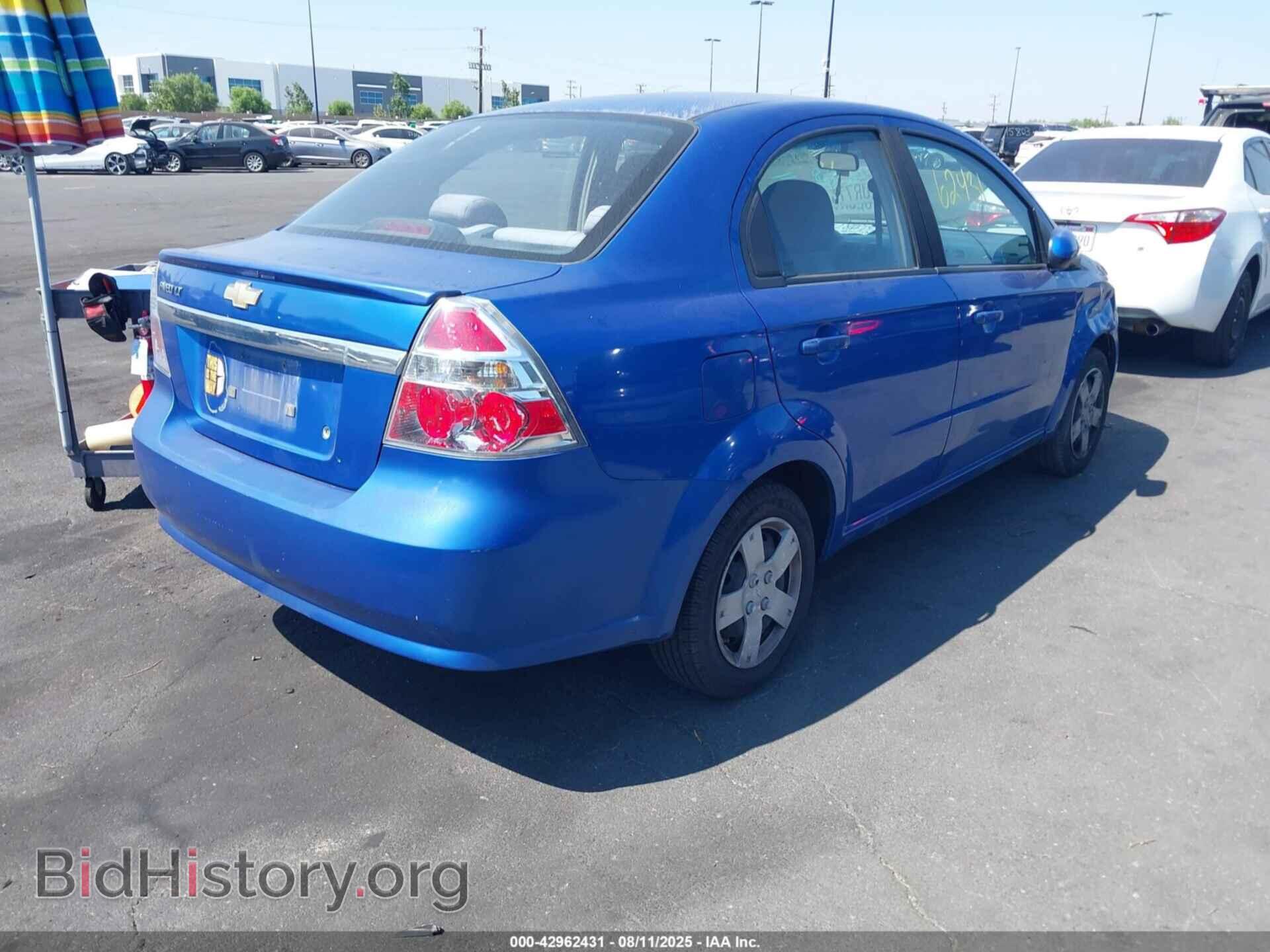 2010 CHEVROLET AVEO - VIN: KL1TD5DE8AB107671 - Фото 4