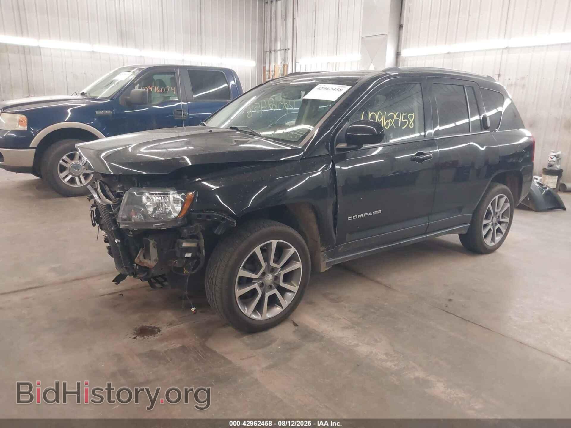 2016 JEEP COMPASS - VIN: 1C4NJDEB3GD696568 - Фото 2