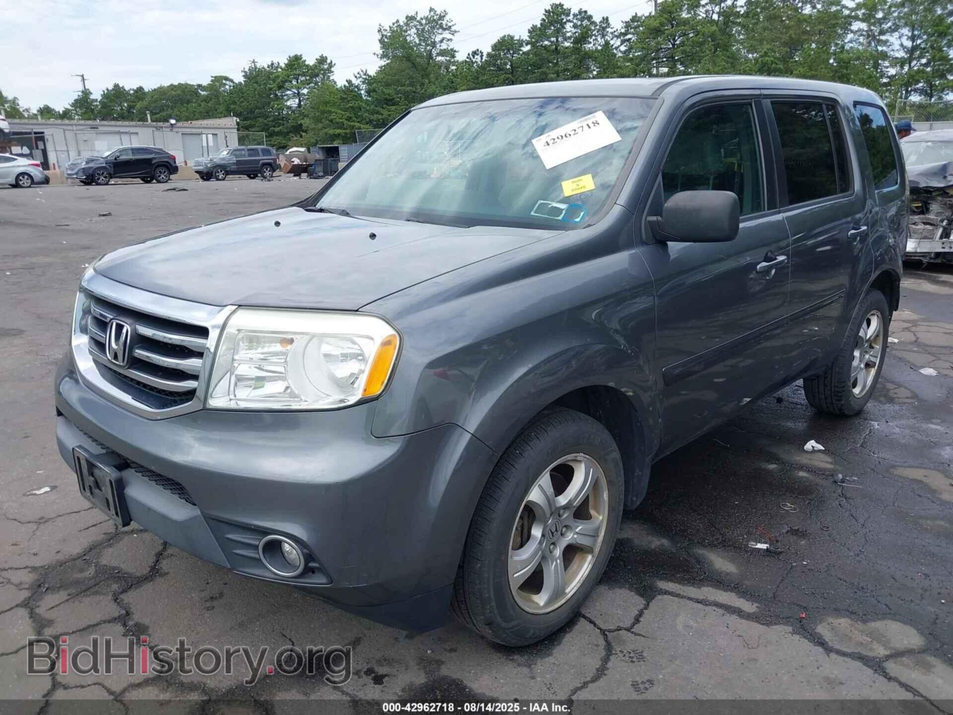 2013 HONDA PILOT - VIN: 5FNYF4H42DB075354 - Фото 2
