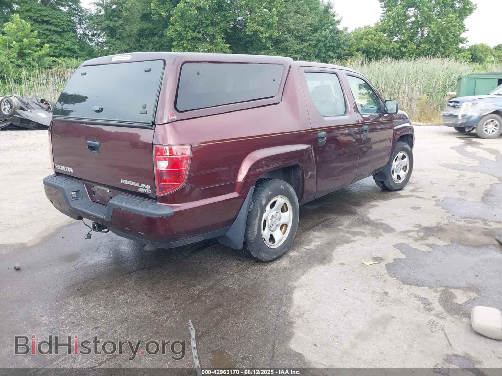 2009 HONDA RIDGELINE - VIN: 5FPYK16299B108716 - Фото 4