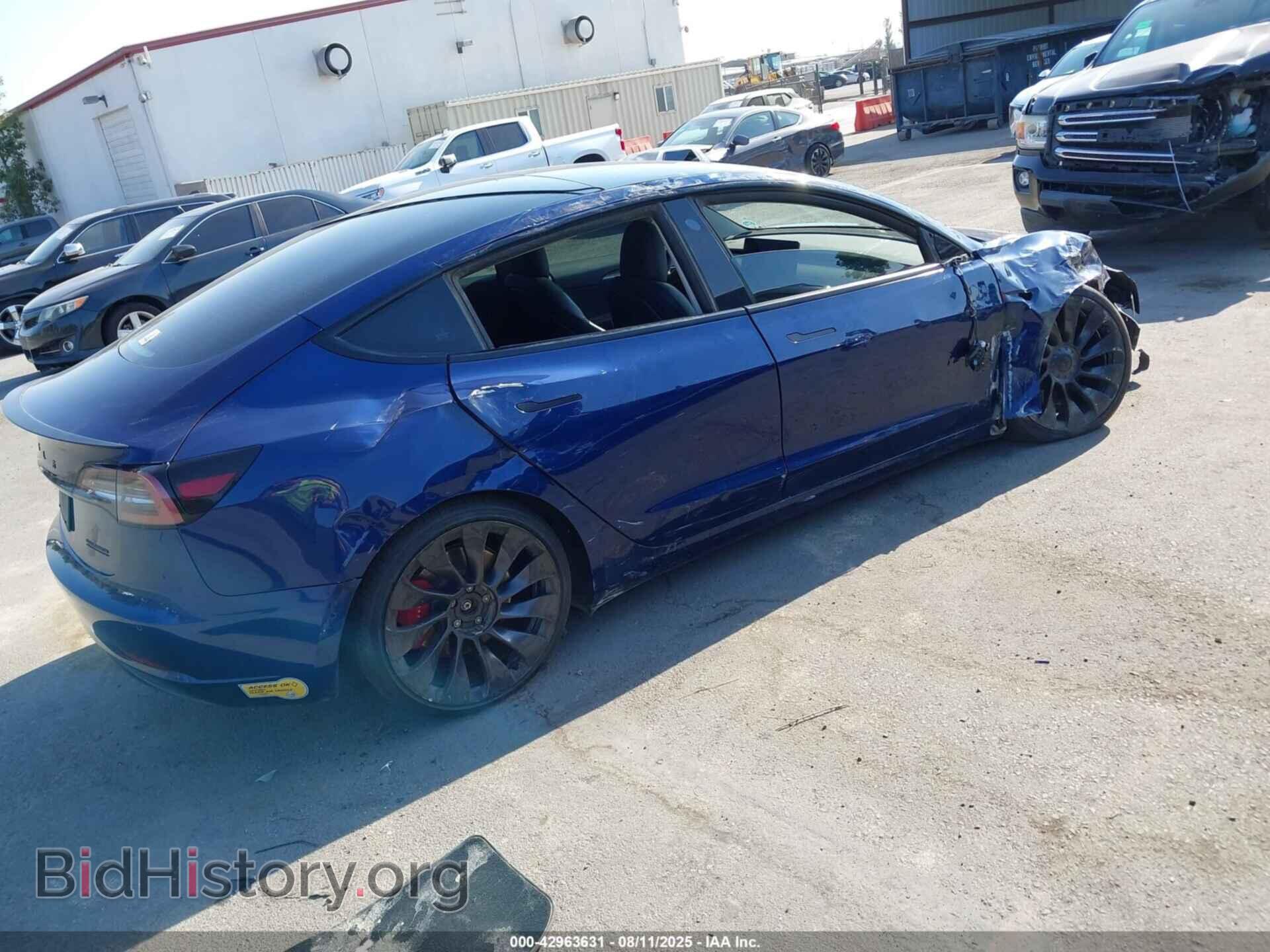 2022 TESLA MODEL 3 - VIN: 5YJ3E1EC6NF164949 - Фото 4