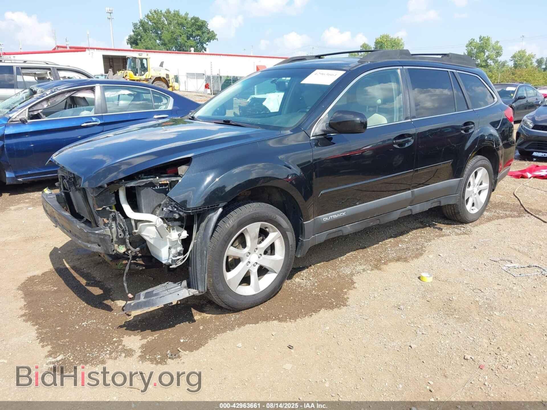 2014 SUBARU OUTBACK - VIN: 4S4BRBDC7E3211258 - Фото 2