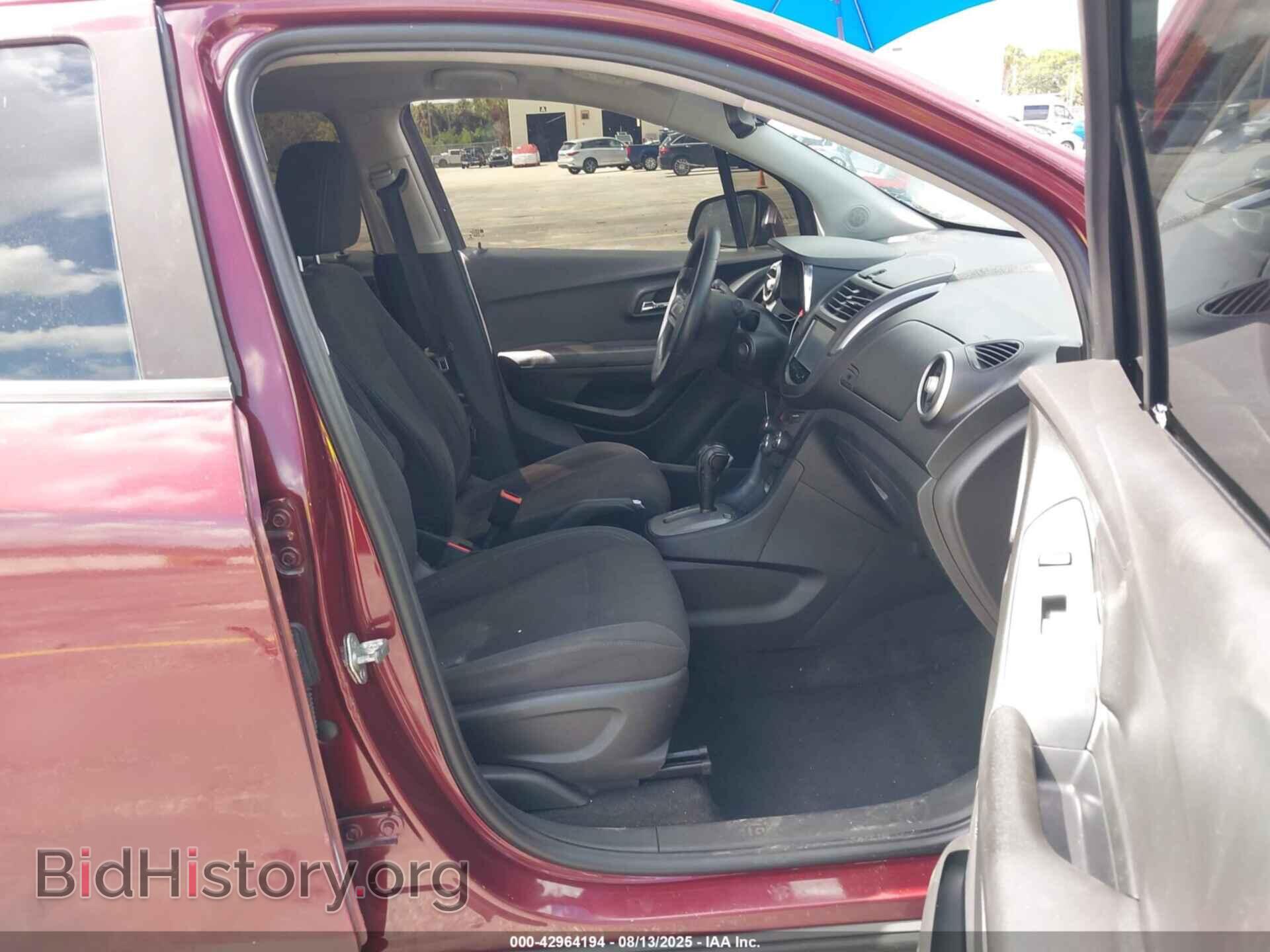 2016 CHEVROLET TRAX - VIN: 3GNCJKSB5GL266896 - Фото 5
