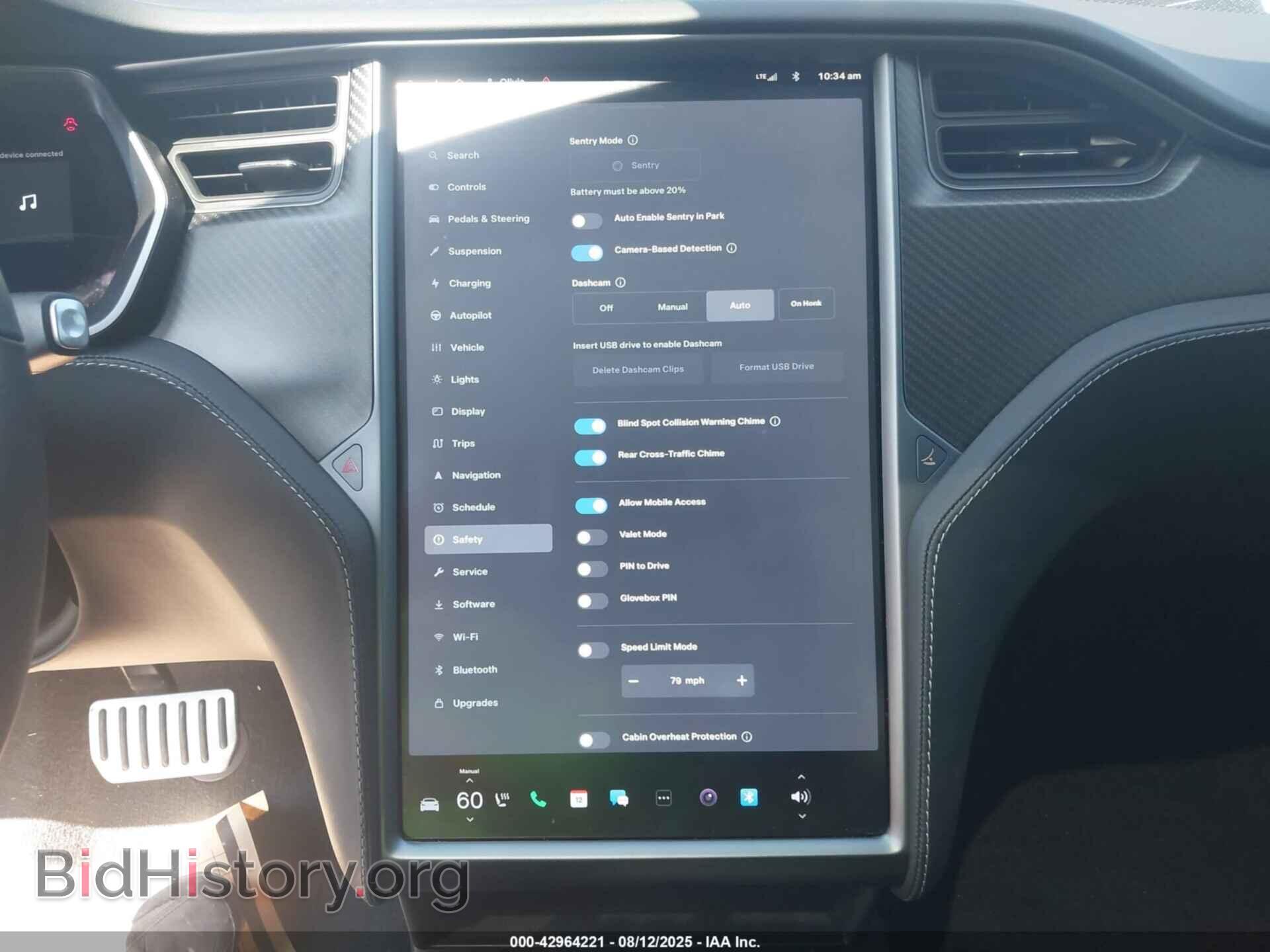 2019 TESLA MODEL S - VIN: 5YJSA1E42KF309061 - Фото 18
