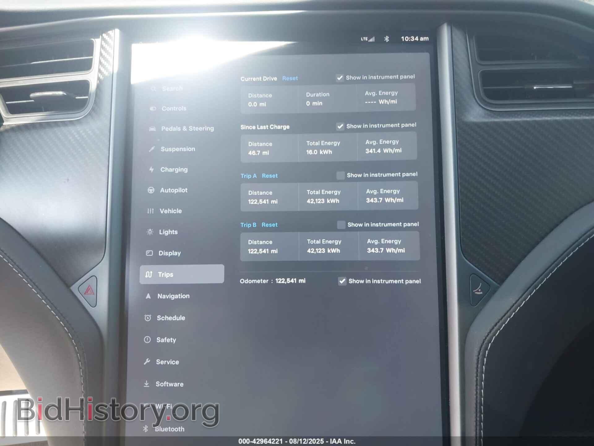2019 TESLA MODEL S - VIN: 5YJSA1E42KF309061 - Фото 7