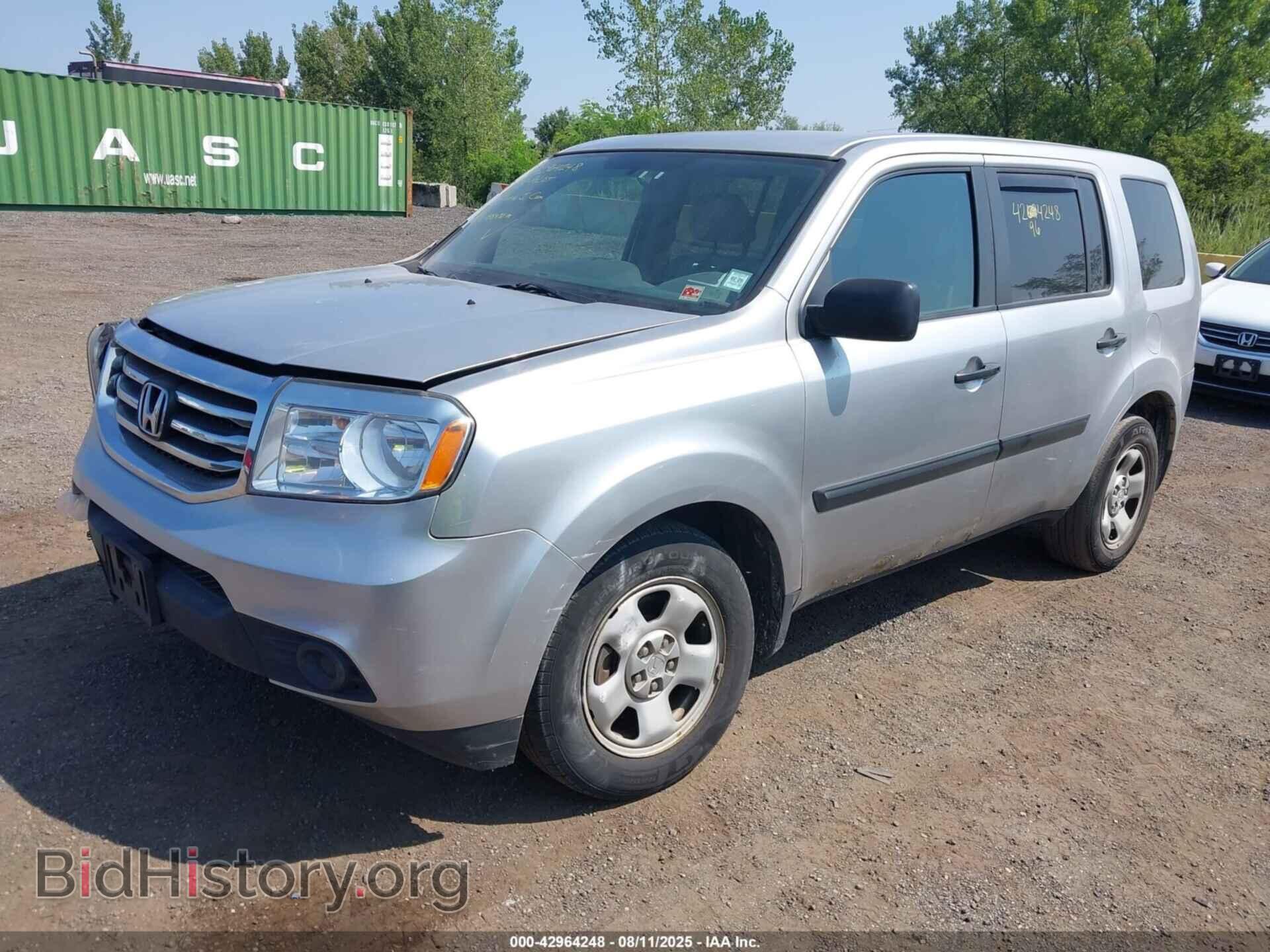 2015 HONDA PILOT - VIN: 5FNYF4H29FB009059 - Фото 2