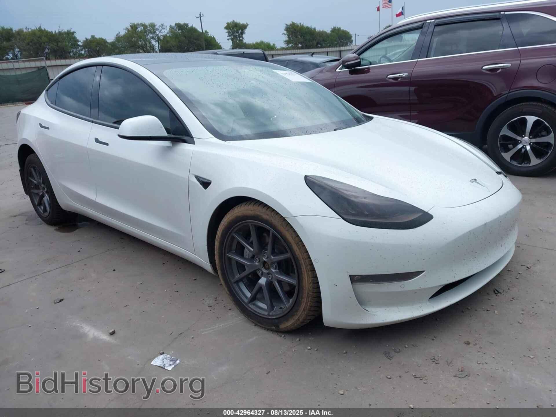 Photo 5YJ3E1EB8MF852828 - TESLA MODEL 3 2021
