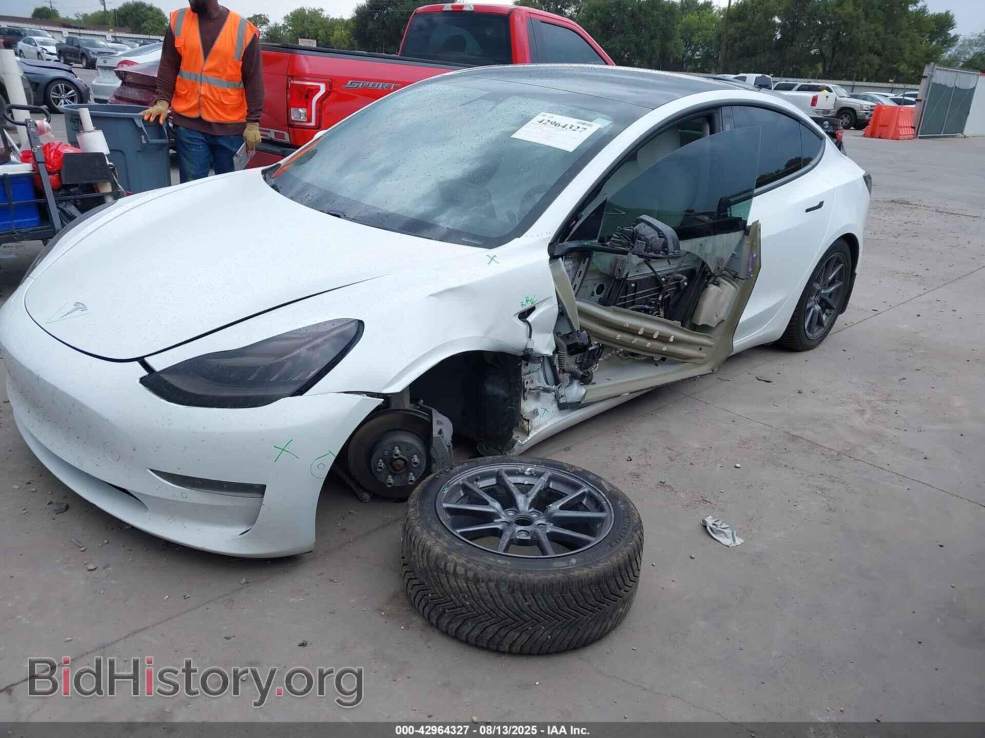 2021 TESLA MODEL 3 - VIN: 5YJ3E1EB8MF852828 - Фото 2