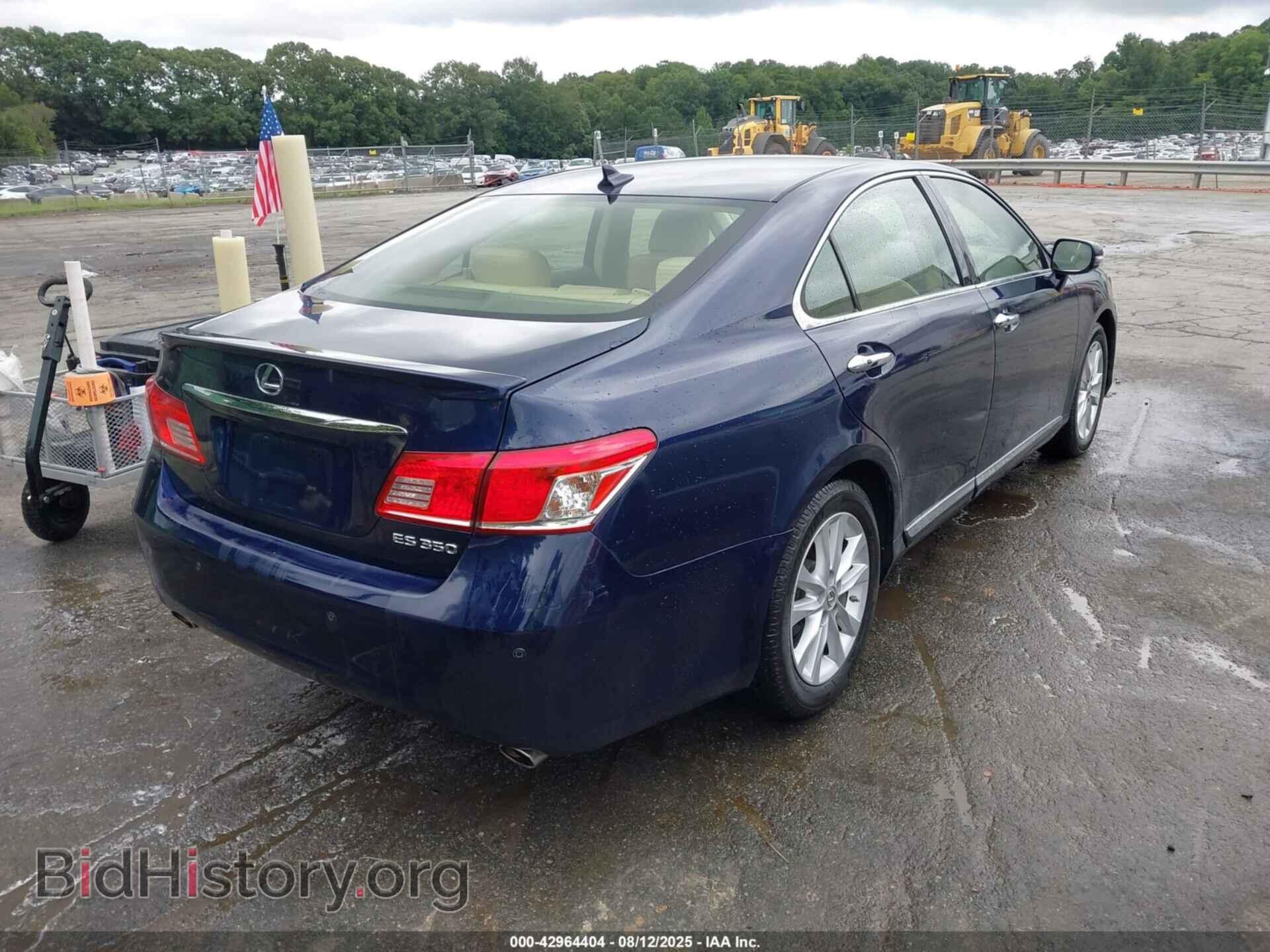 2012 LEXUS ES 350 - VIN: JTHBK1EG0C2500181 - Фото 4