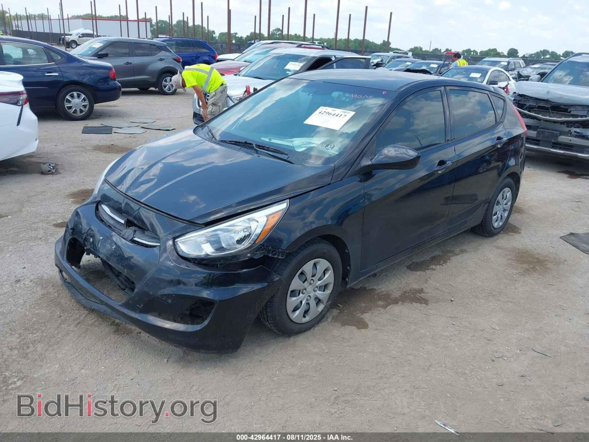 2017 HYUNDAI ACCENT - VIN: KMHCT5AE6HU329426 - Фото 2