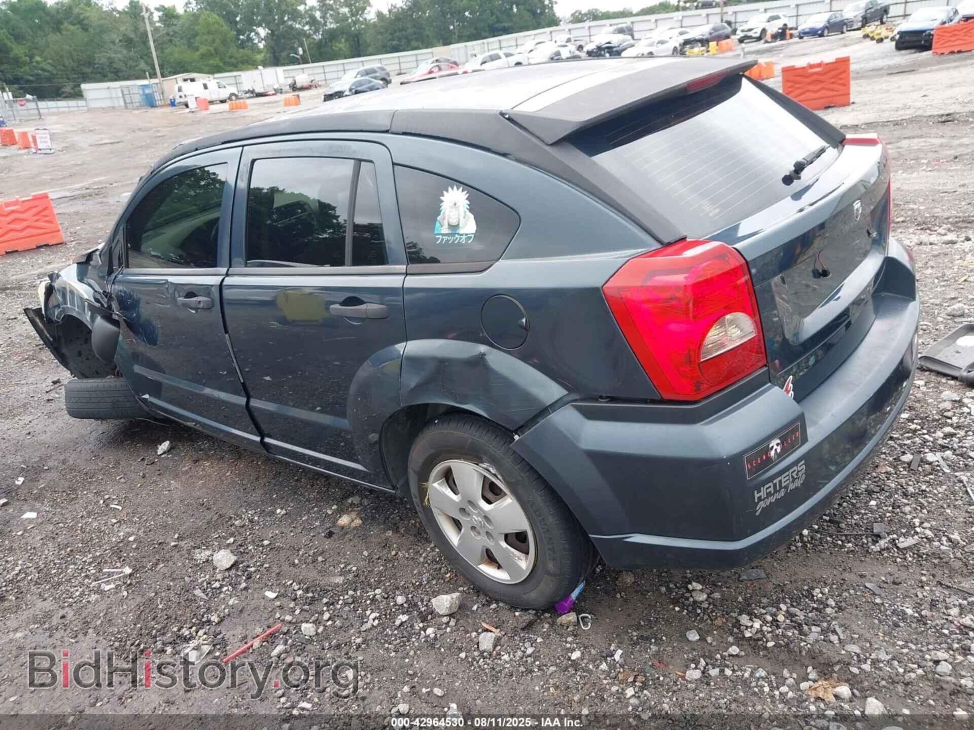 2007 DODGE CALIBER - VIN: 1B3HB28B87D102813 - Фото 3