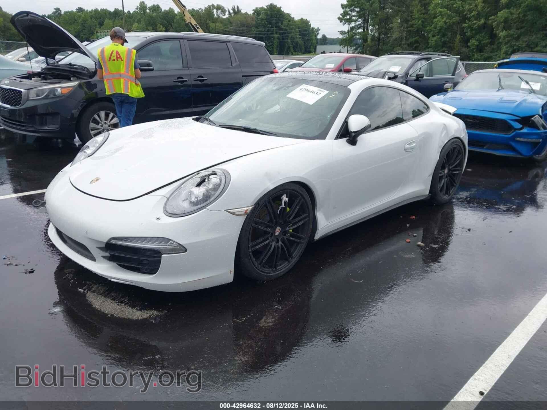 2014 PORSCHE 911 - VIN: WP0AA2A91ES106639 - Фото 2