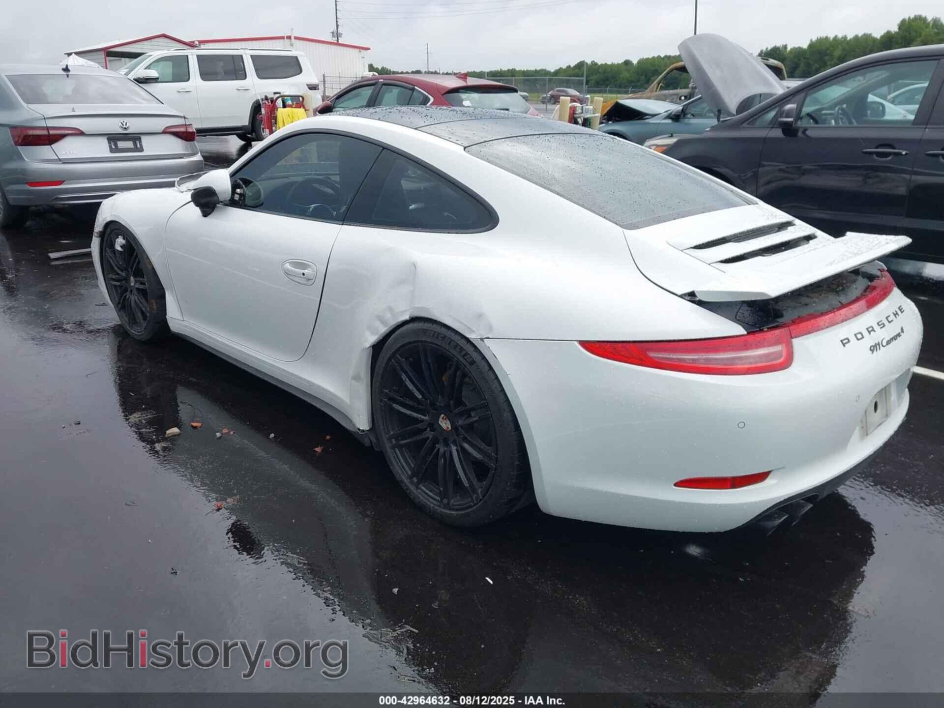 2014 PORSCHE 911 - VIN: WP0AA2A91ES106639 - Фото 3