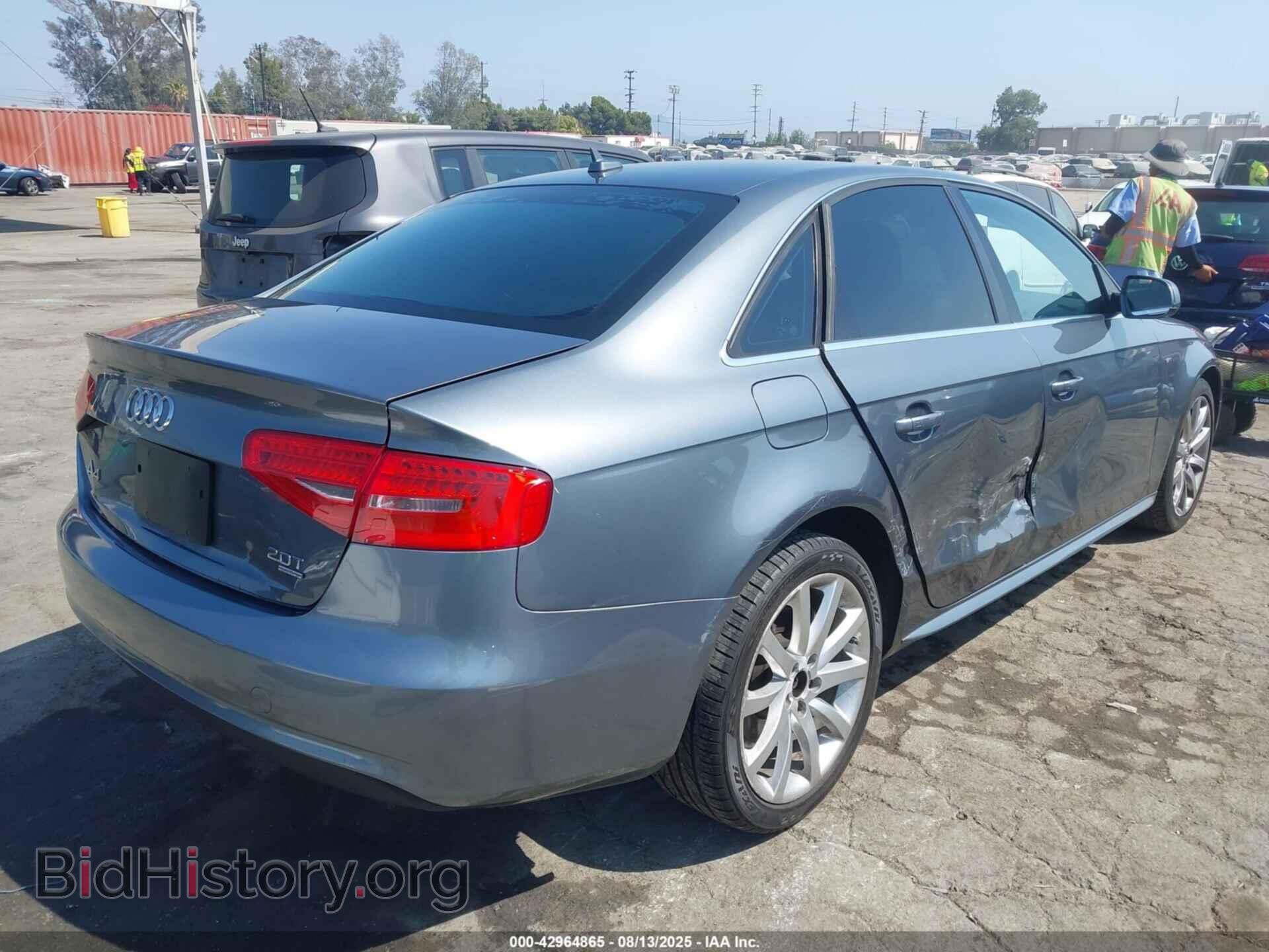 2014 AUDI A4 - VIN: WAUBFAFL0EN009688 - Фото 4
