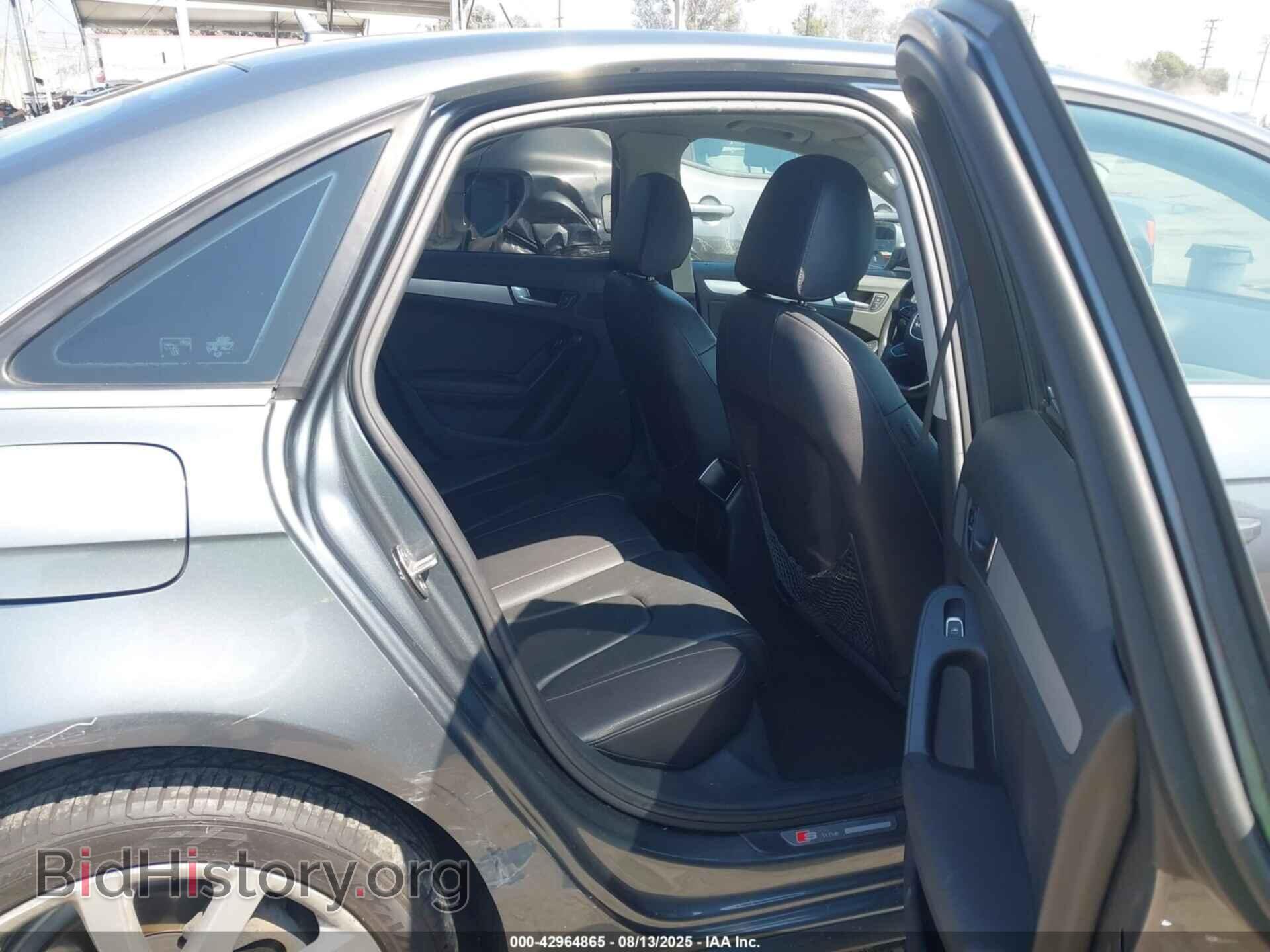 2014 AUDI A4 - VIN: WAUBFAFL0EN009688 - Фото 8