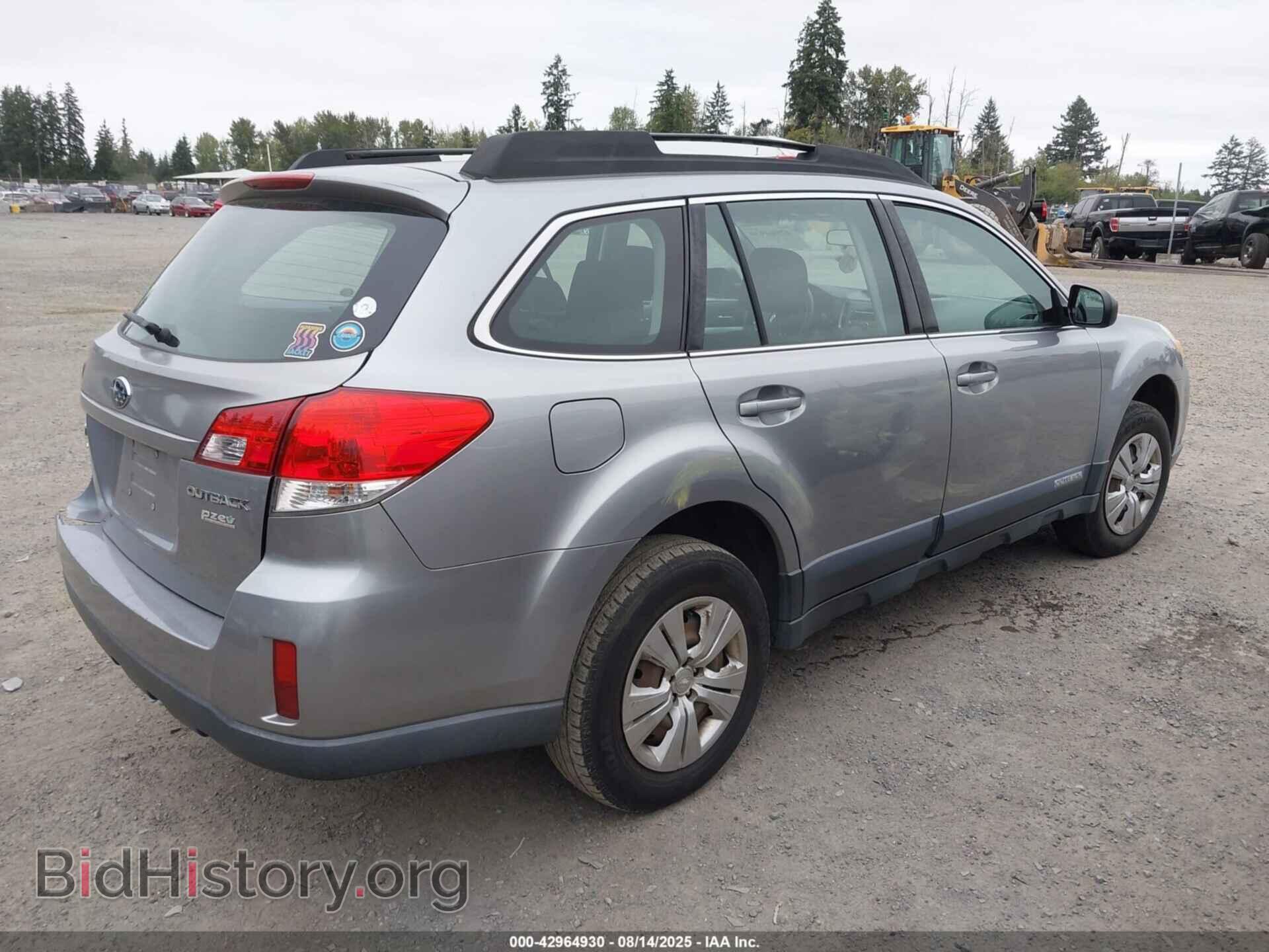 2011 SUBARU OUTBACK - VIN: 4S4BRBAC4B3442246 - Фото 4