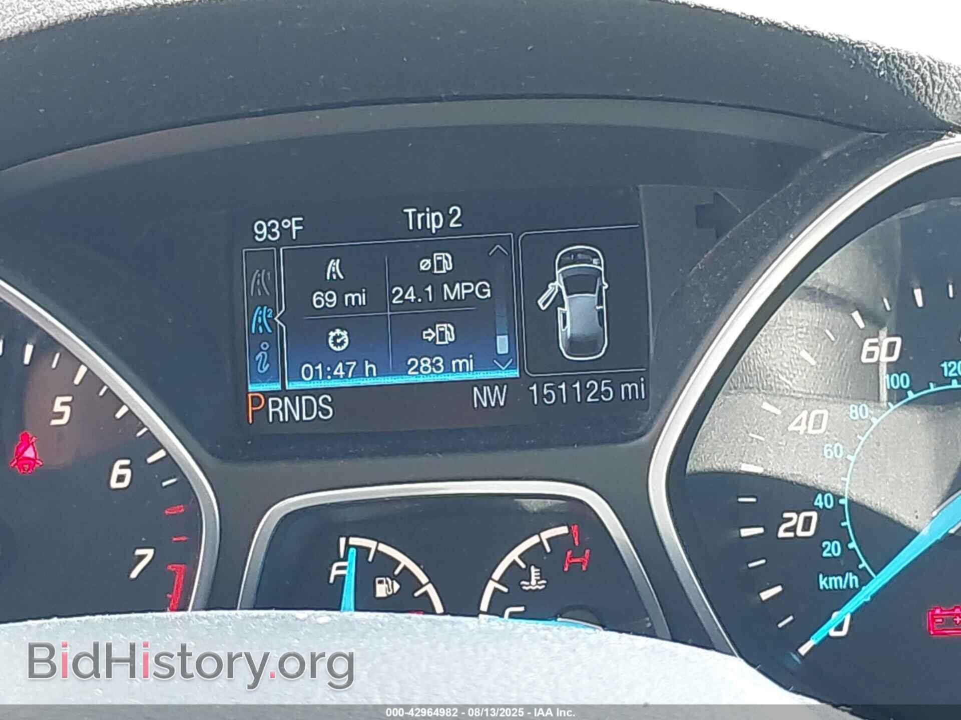 2013 FORD ESCAPE - VIN: 1FMCU9G92DUD69365 - Фото 7