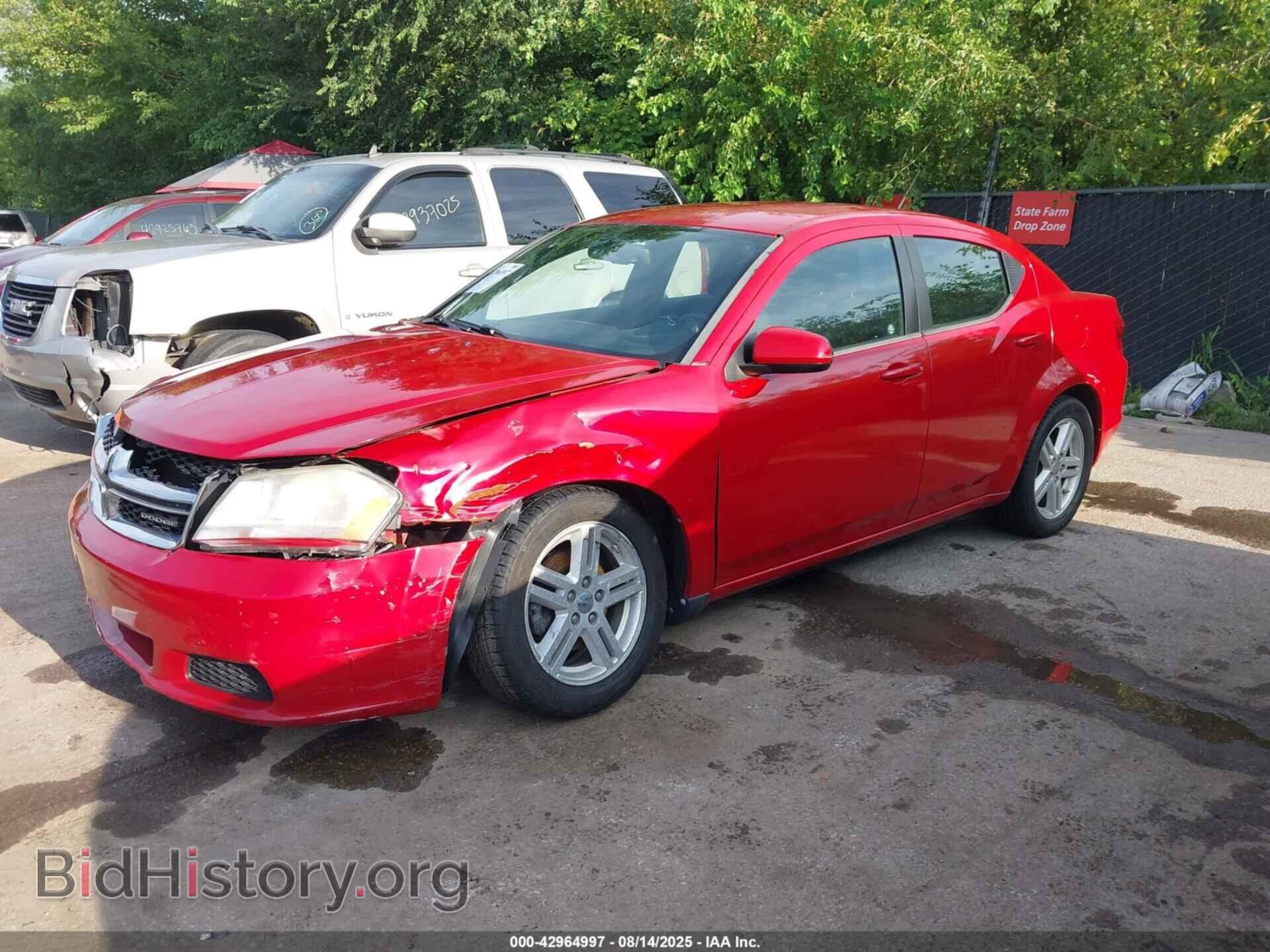 2011 DODGE AVENGER - VIN: 1B3BD1FB8BN536777 - Фото 2