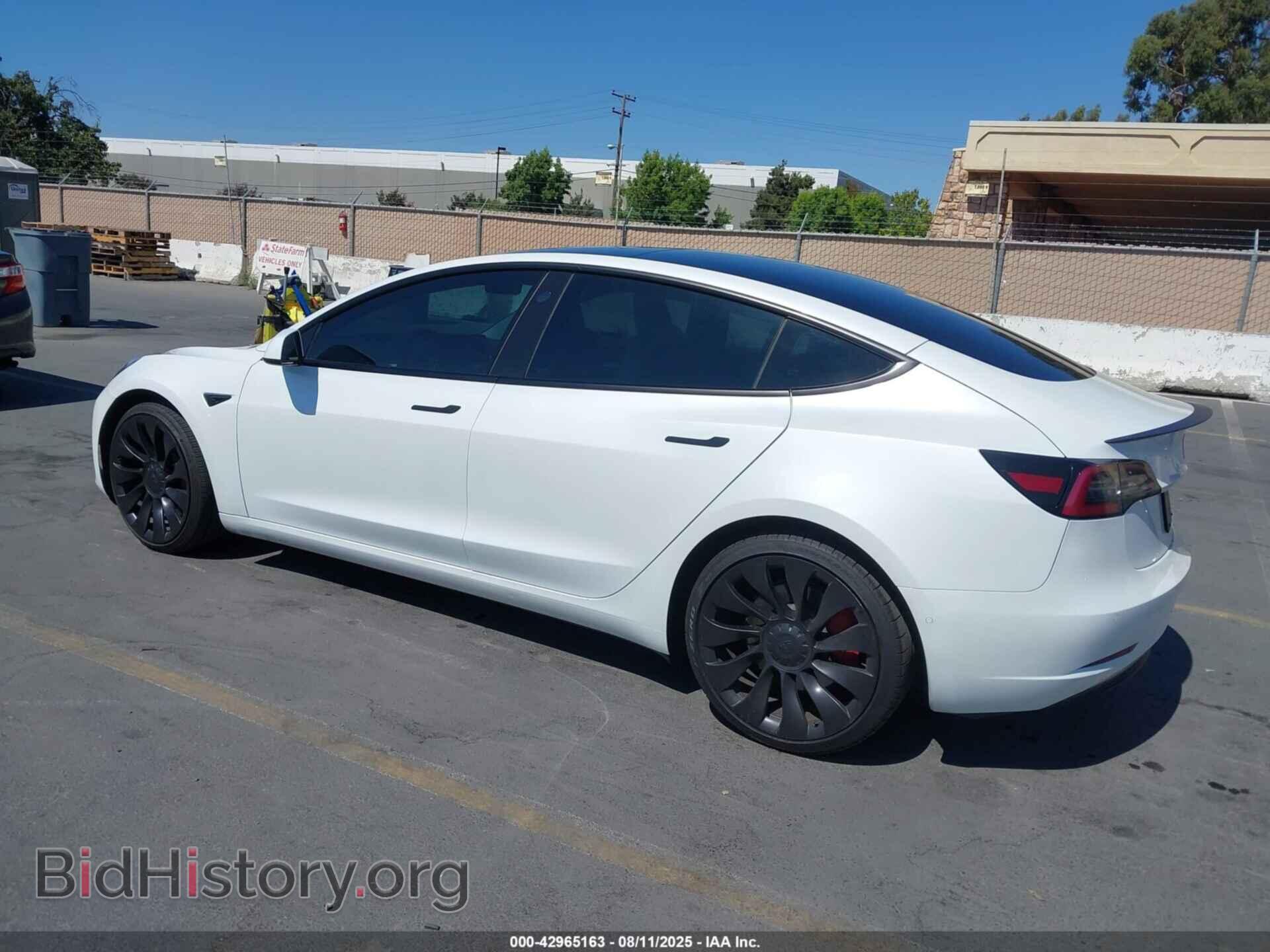 2022 TESLA MODEL 3 - VIN: 5YJ3E1ECXNF295799 - Фото 3