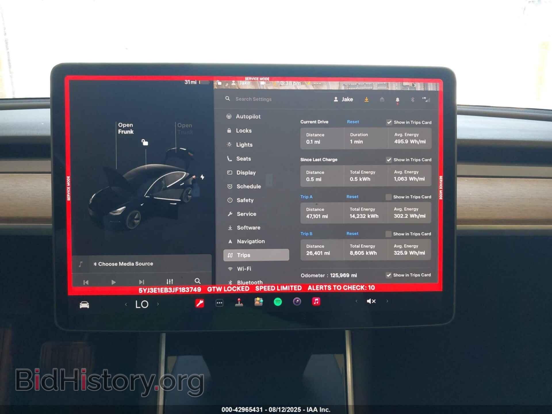 2018 TESLA MODEL 3 - VIN: 5YJ3E1EB3JF183749 - Photo 7