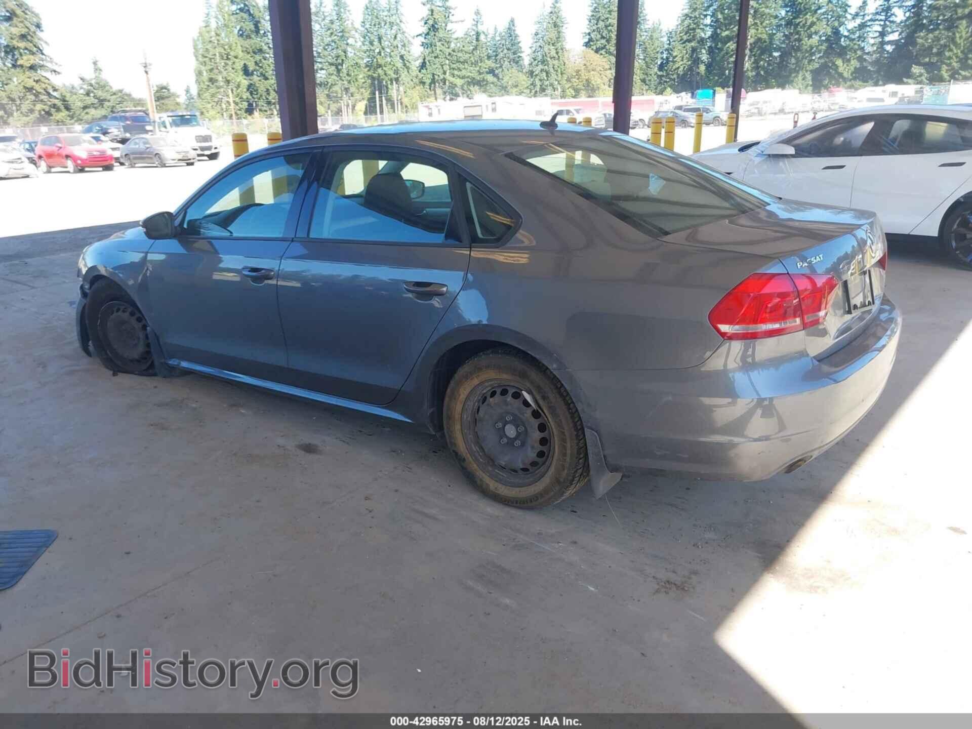 2014 VOLKSWAGEN PASSAT - VIN: 1VWAP7A38EC008027 - Фото 3