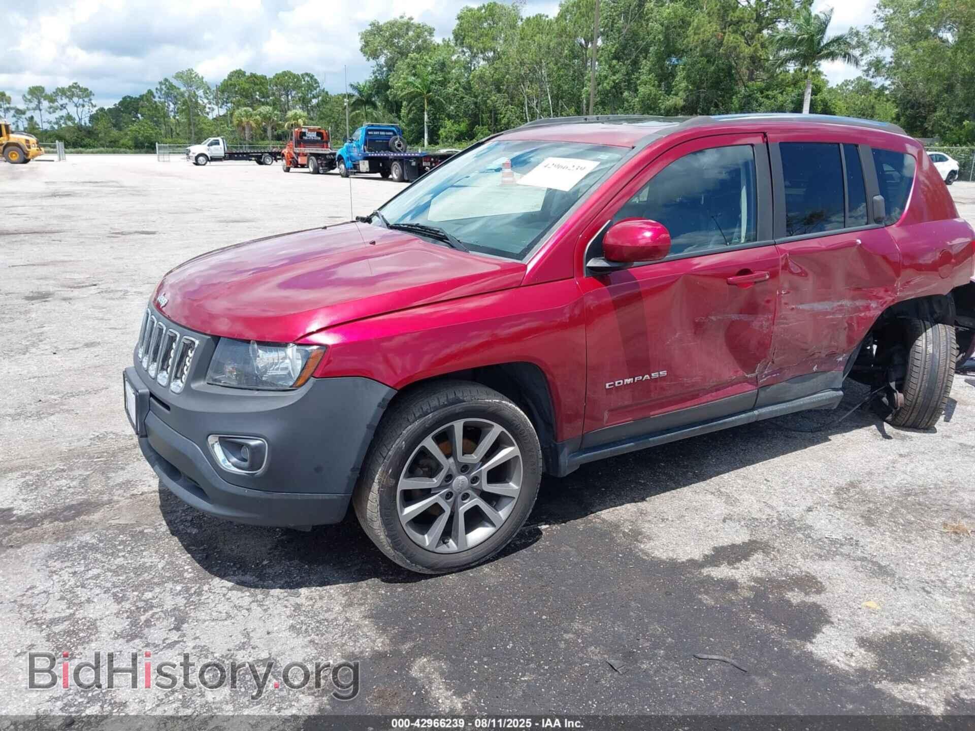 2016 JEEP COMPASS - VIN: 1C4NJDEB6GD724816 - Фото 2