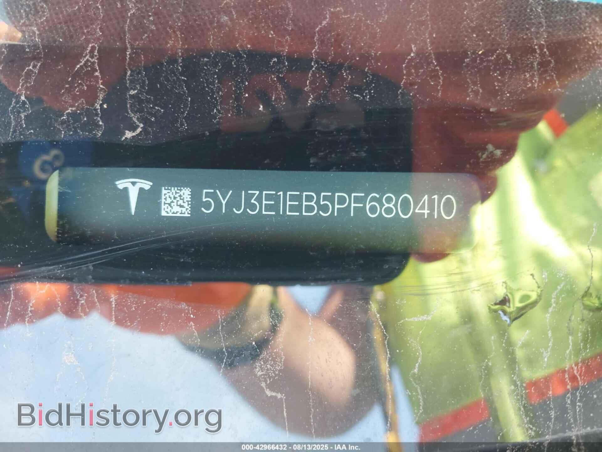 2023 TESLA MODEL 3 - VIN: 5YJ3E1EB5PF680410 - Фото 9