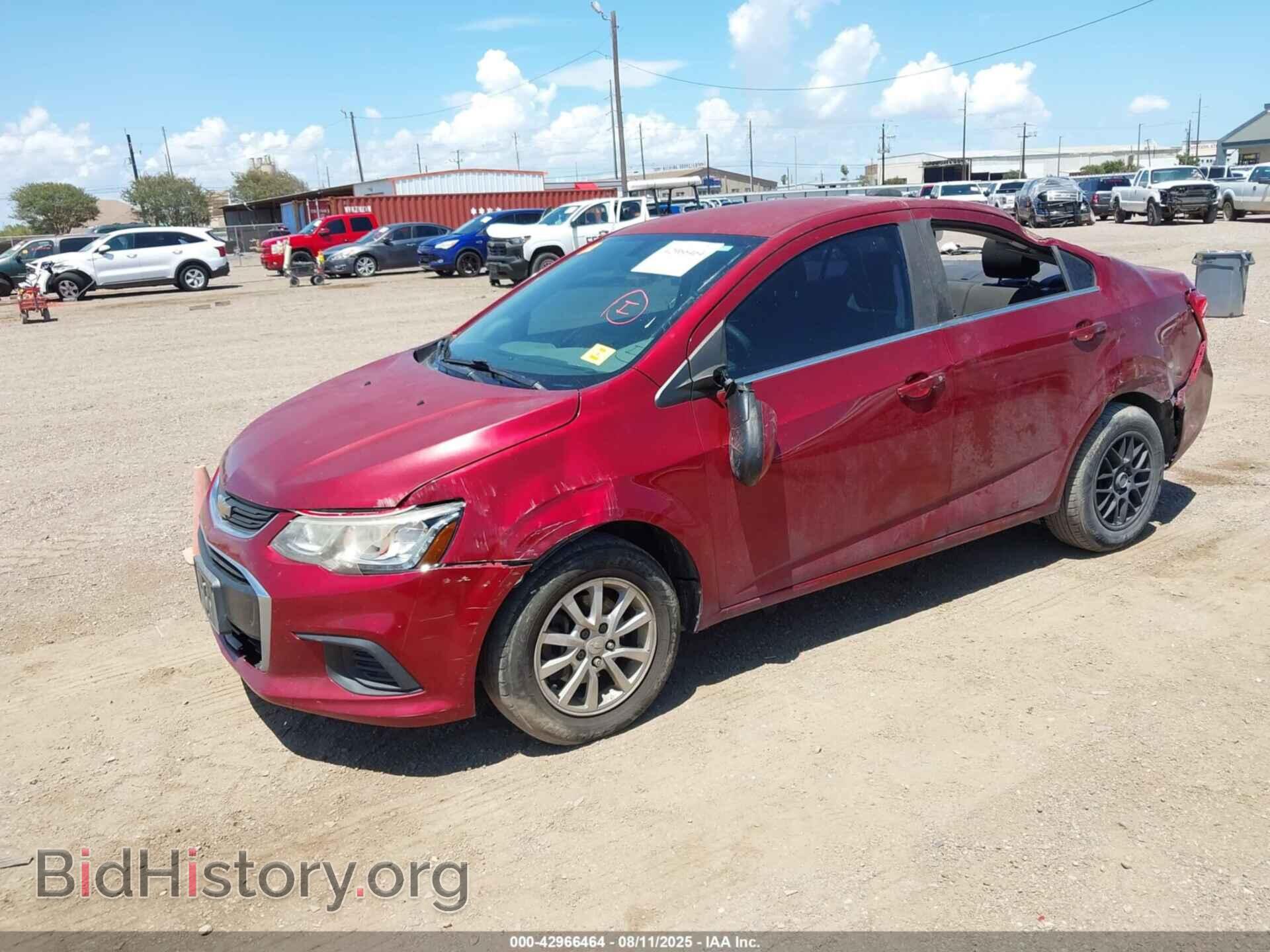 2017 CHEVROLET SONIC - VIN: 1G1JD5SH0H4104591 - Фото 2