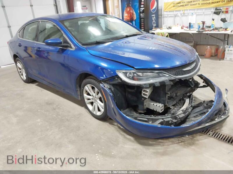 2016 Chrysler 200 Limited (VIN 1C3CCCABXGN177789) — фото 1 из 12, IAAI, повреждение: передняя часть
