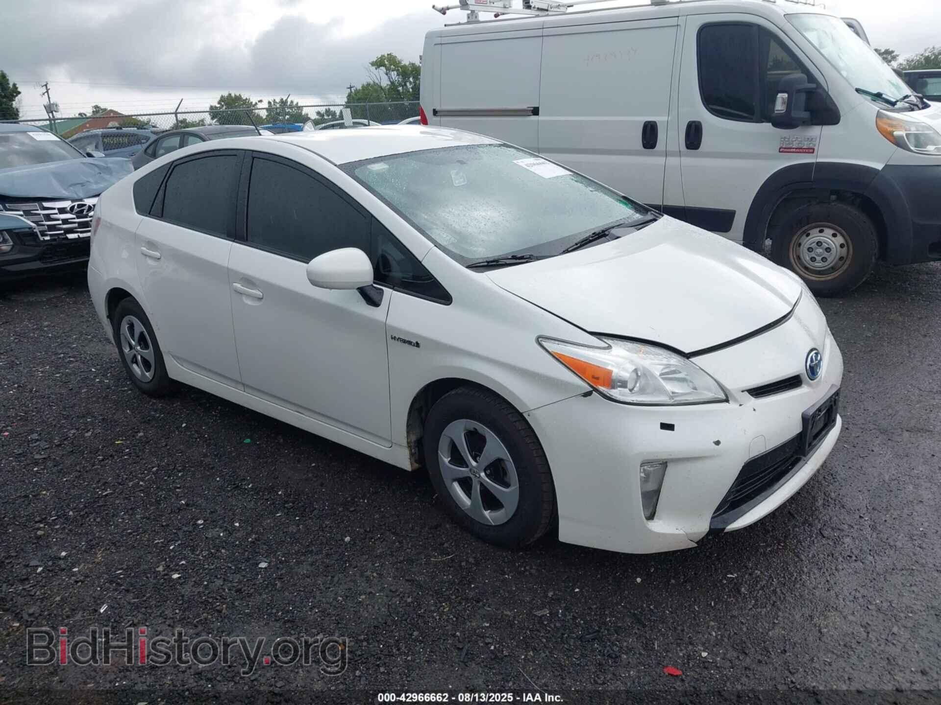 Photo JTDKN3DU9E0367768 - TOYOTA PRIUS 2014