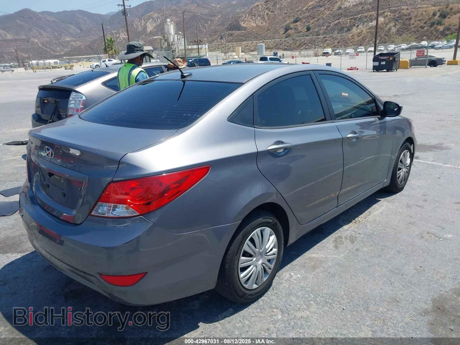 2013 HYUNDAI ACCENT - VIN: KMHCT4AE0DU537659 - Фото 4