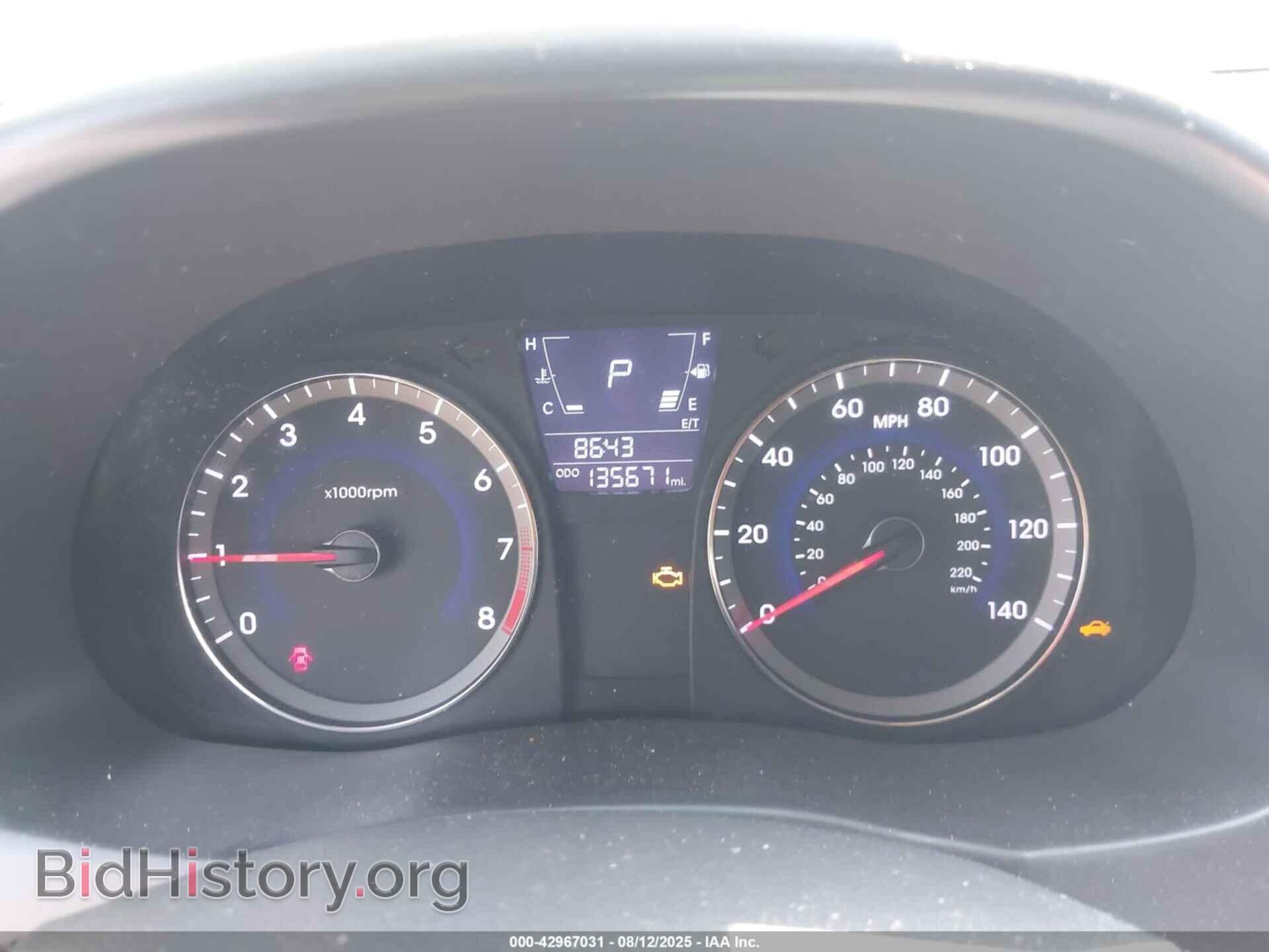 2013 HYUNDAI ACCENT - VIN: KMHCT4AE0DU537659 - Фото 7