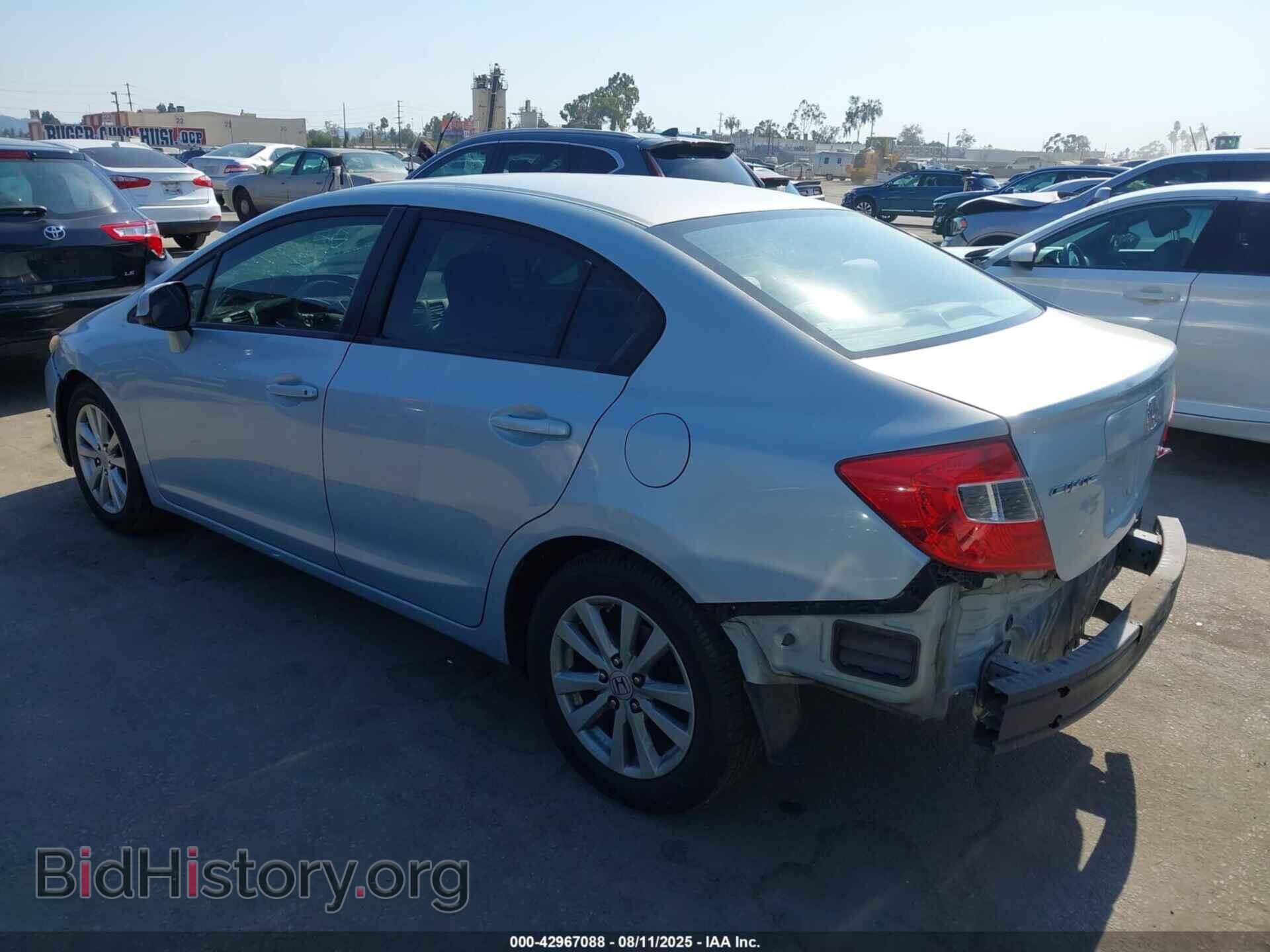 2012 HONDA CIVIC - VIN: 19XFB2F85CE343895 - Фото 3