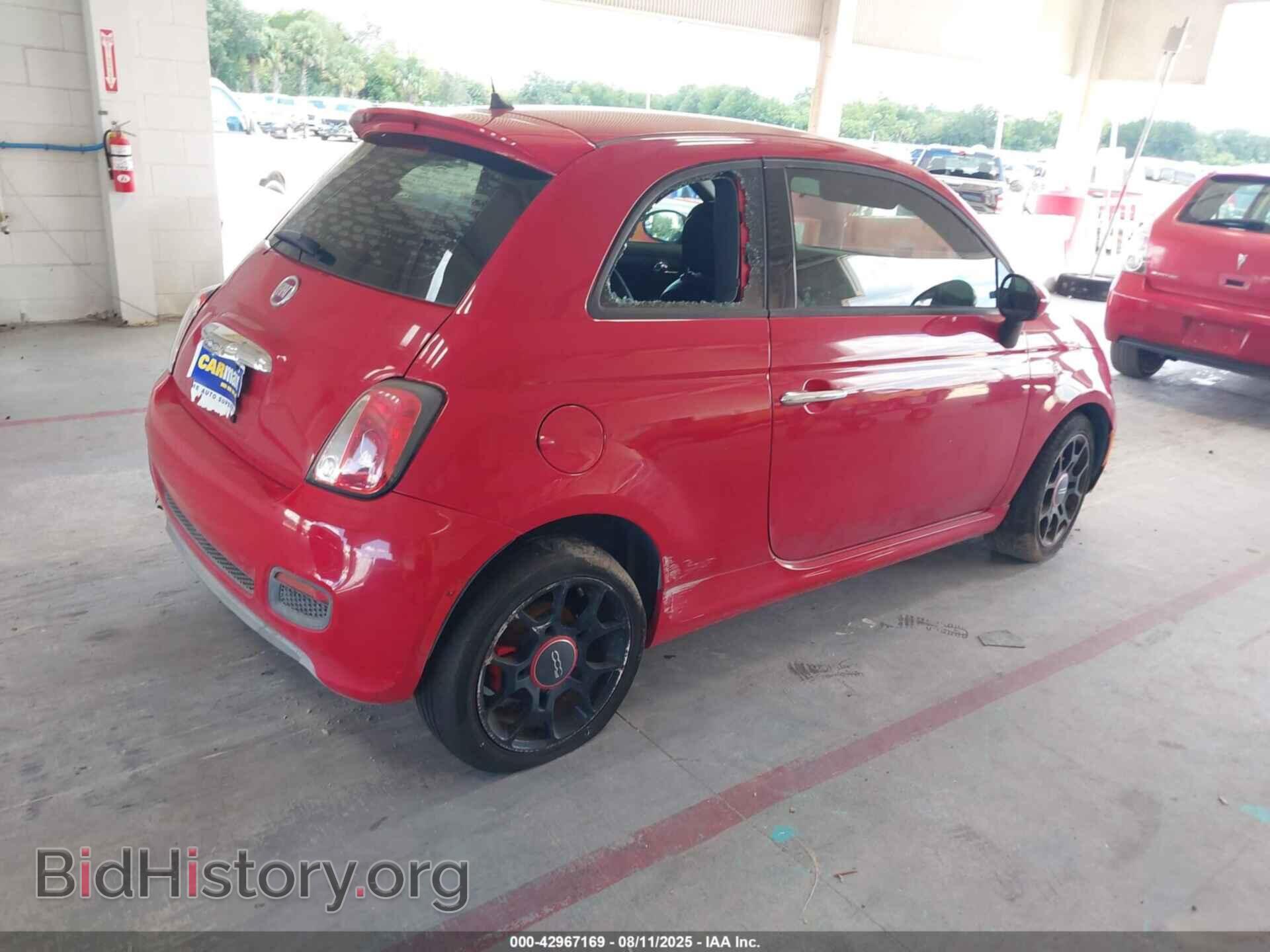 2015 FIAT 500 - VIN: 3C3CFFBR7FT653189 - Фото 4