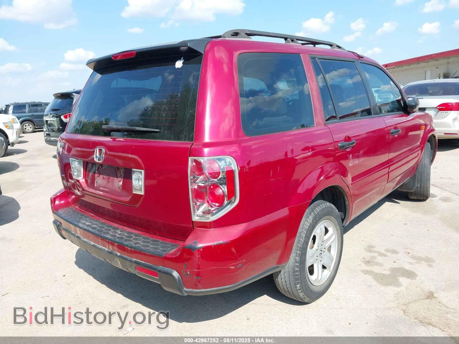 2006 HONDA PILOT - VIN: 5FNYF28126B033070 - Photo 4