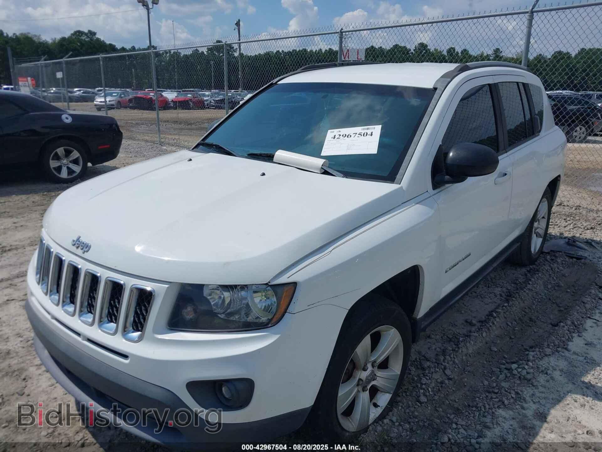 2016 JEEP COMPASS - VIN: 1C4NJCBA2GD567470 - Фото 2