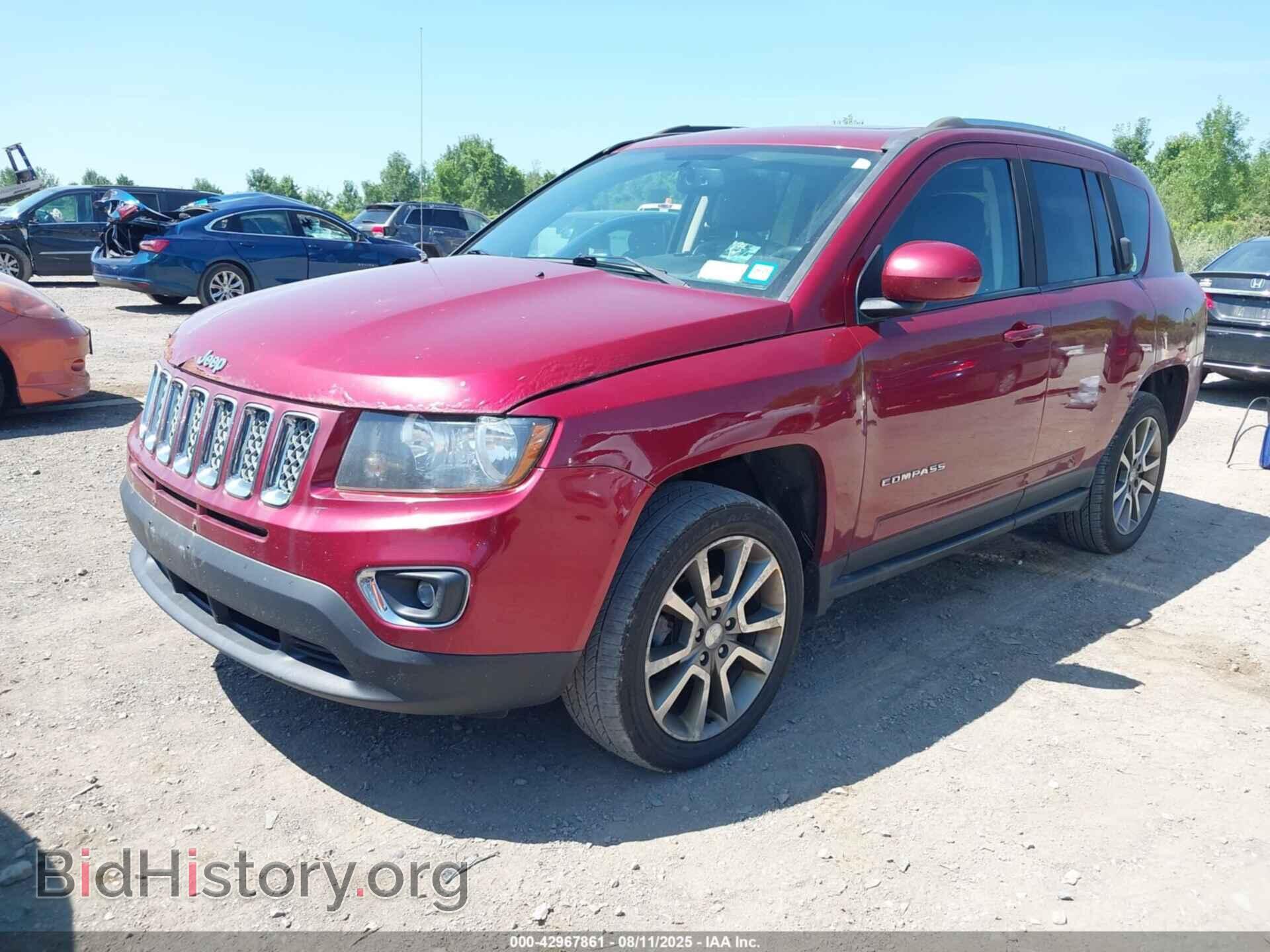 2016 JEEP COMPASS - VIN: 1C4NJDEBXGD684157 - Фото 2