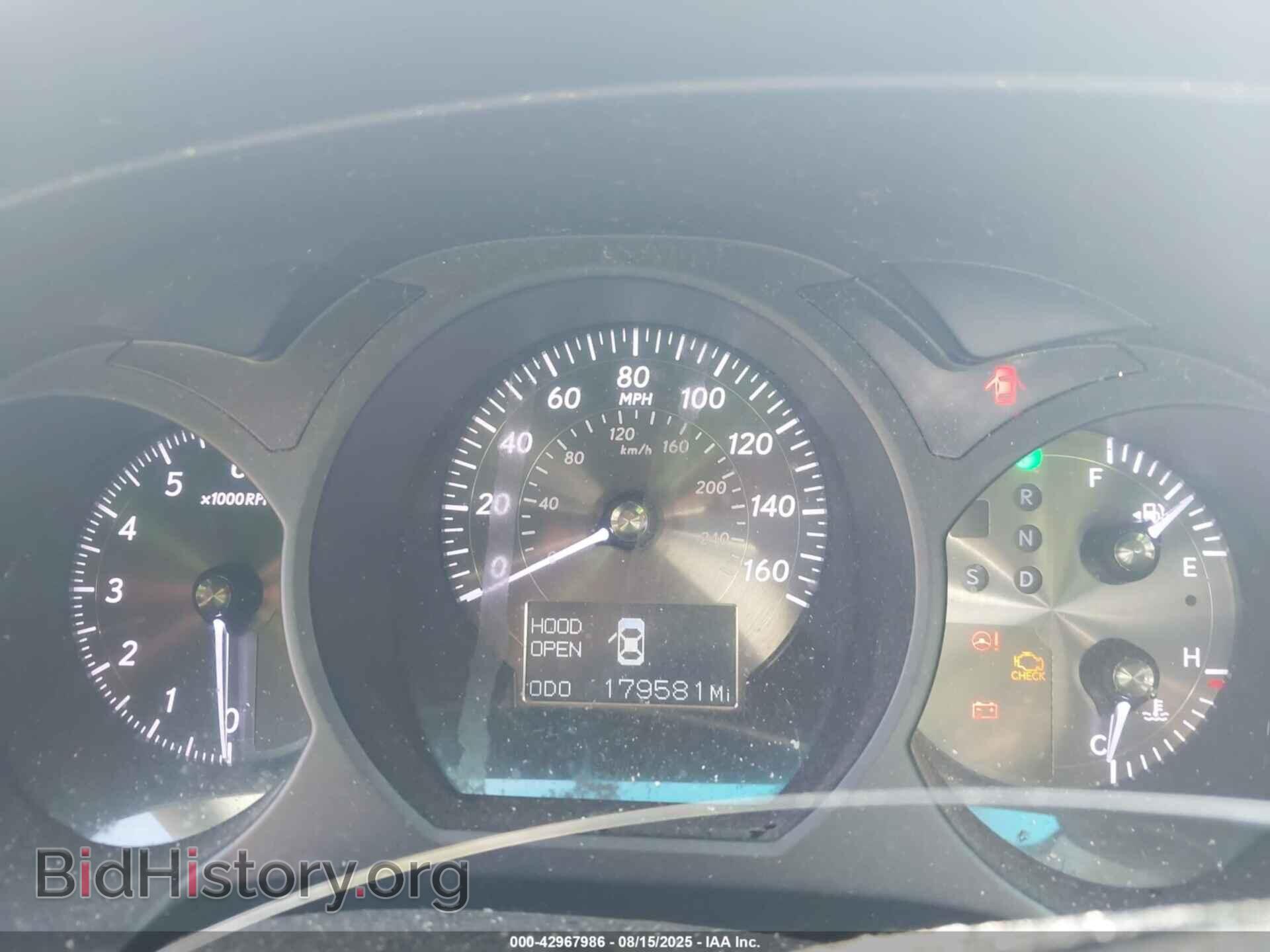 2010 LEXUS GS 350 - VIN: JTHCE1KS0A0024642 - Фото 7
