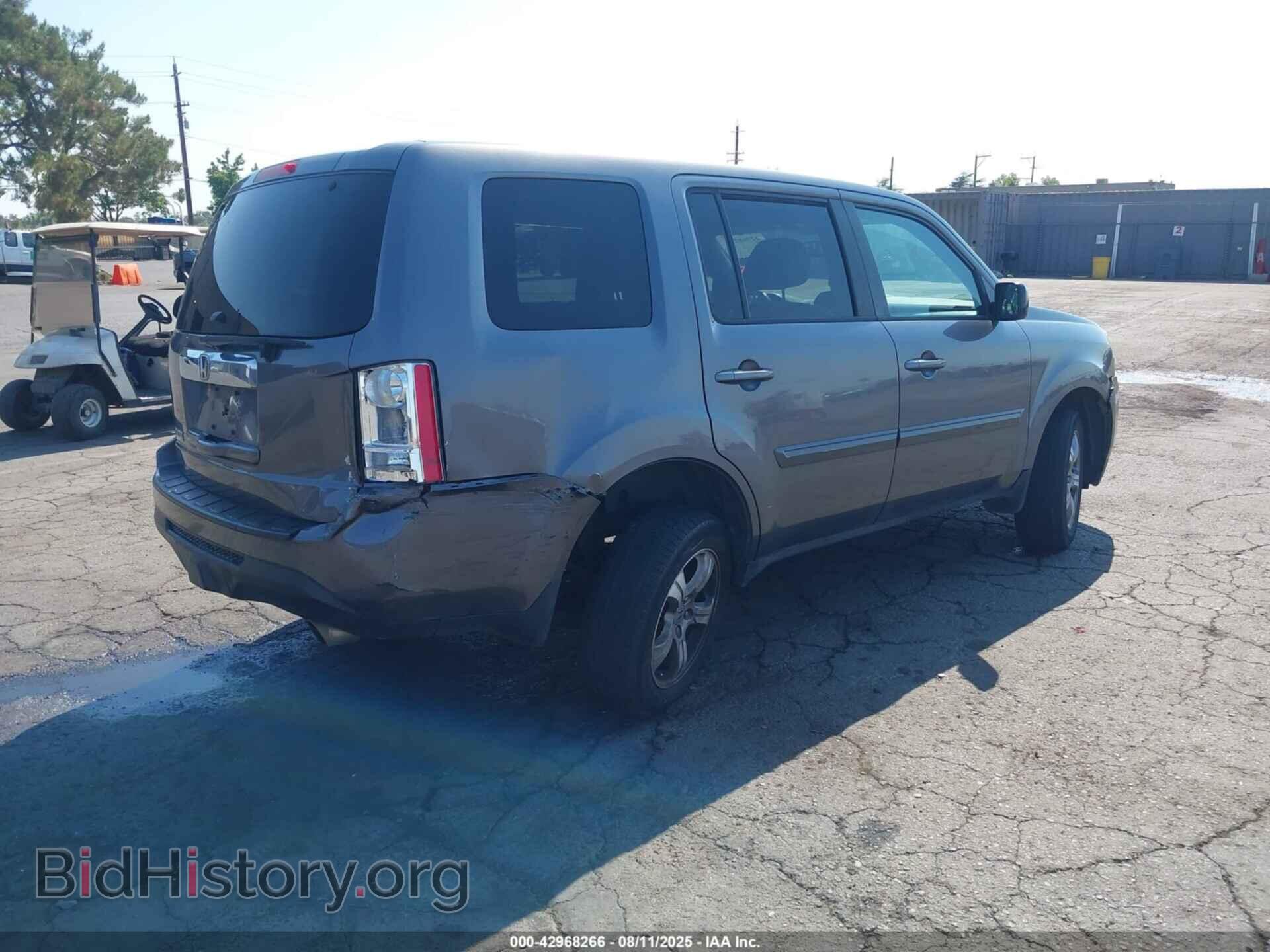 2014 HONDA PILOT - VIN: 5FNYF3H66EB015154 - Фото 4