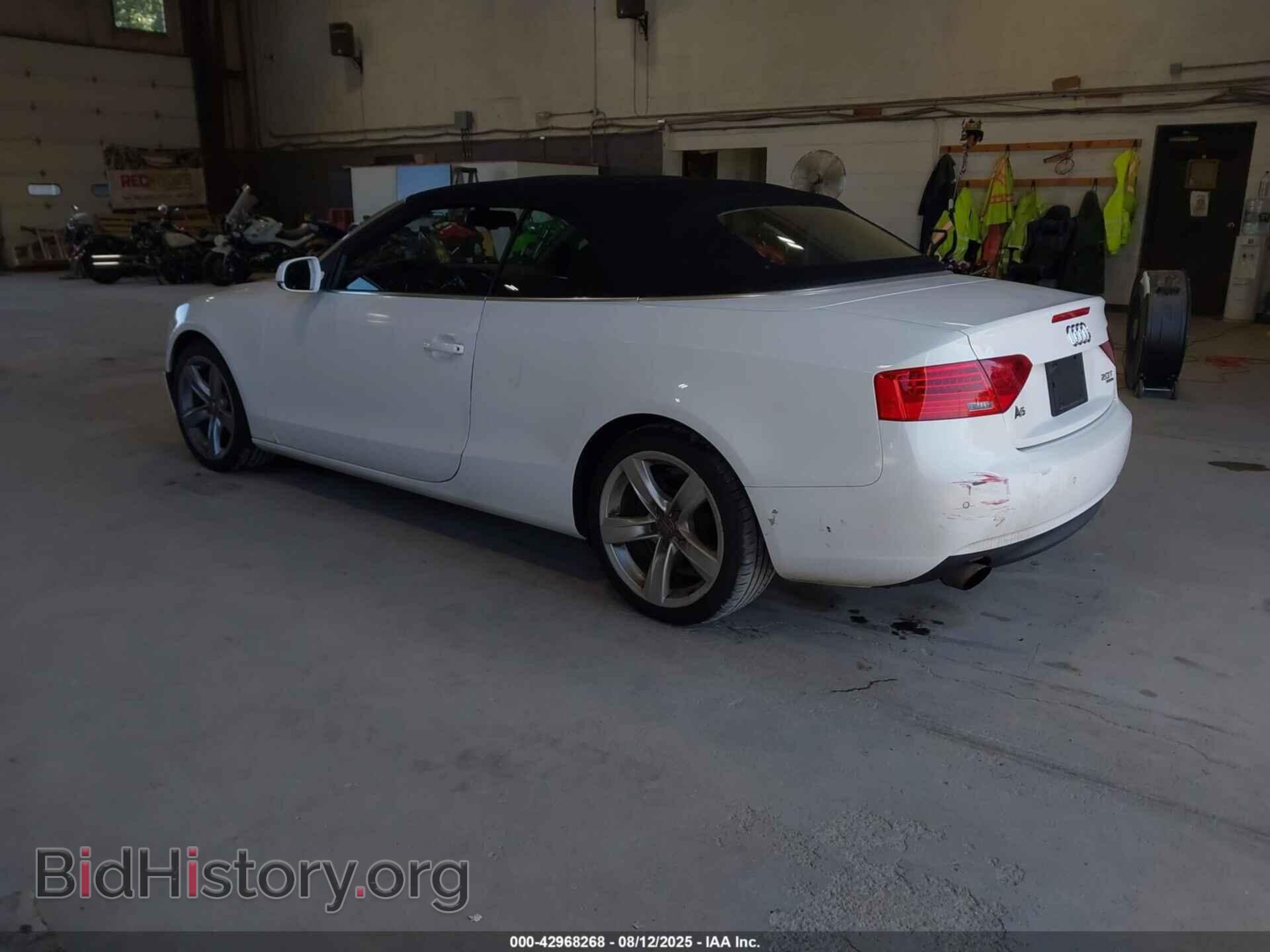 2013 AUDI A5 - VIN: WAULFAFH8DN016872 - Фото 3