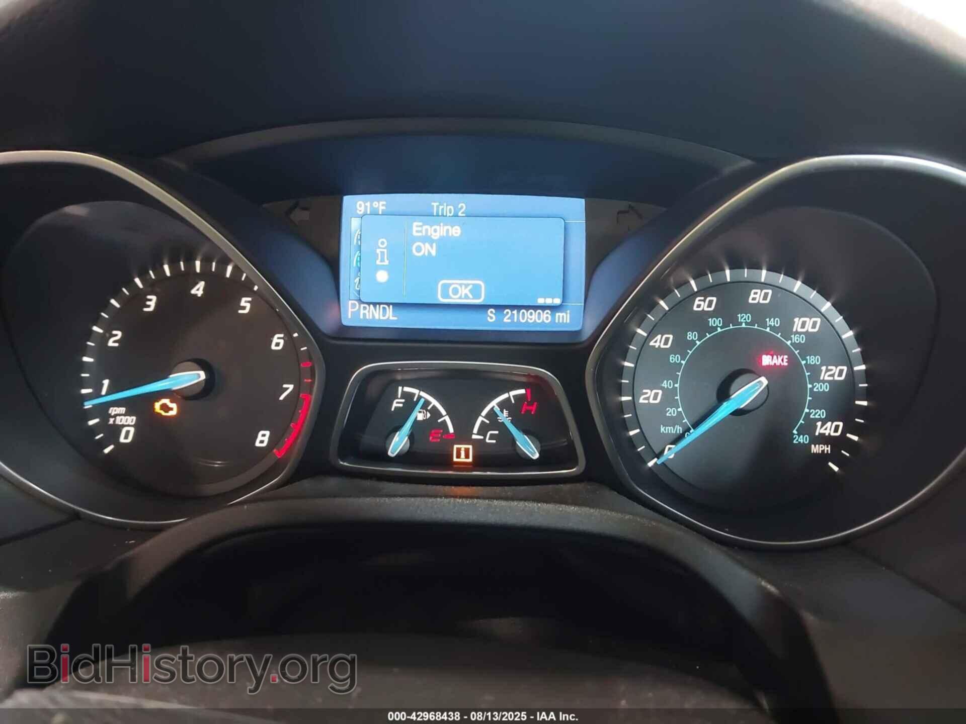 2013 FORD FOCUS - VIN: 1FADP3F21DL330246 - Фото 7