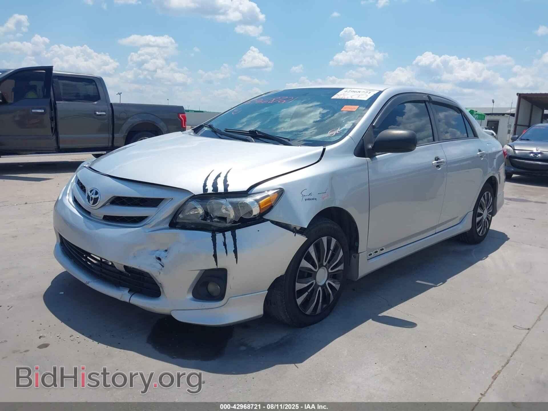 2012 TOYOTA COROLLA - VIN: 5YFBU4EE2CP028465 - Фото 2