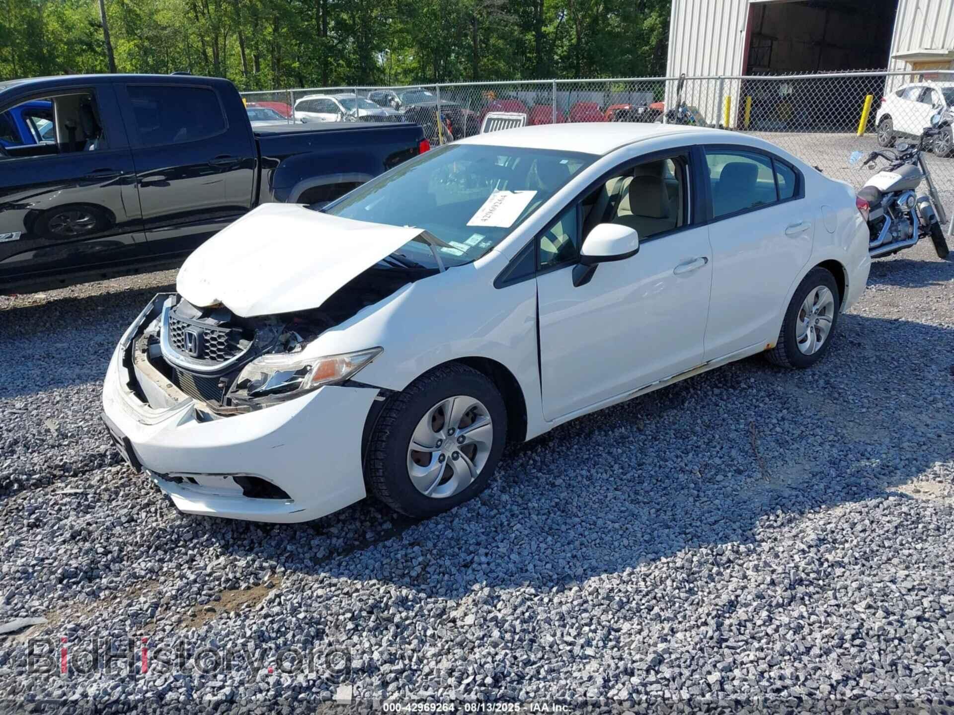2013 HONDA CIVIC - VIN: 2HGFB2F52DH553321 - Фото 2